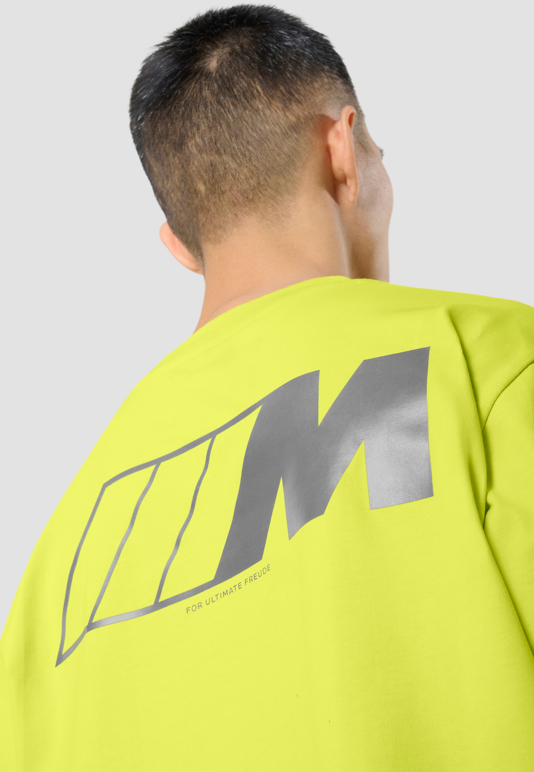 BMW T-Shirt, mit Logostickerei auf Brusthöhe