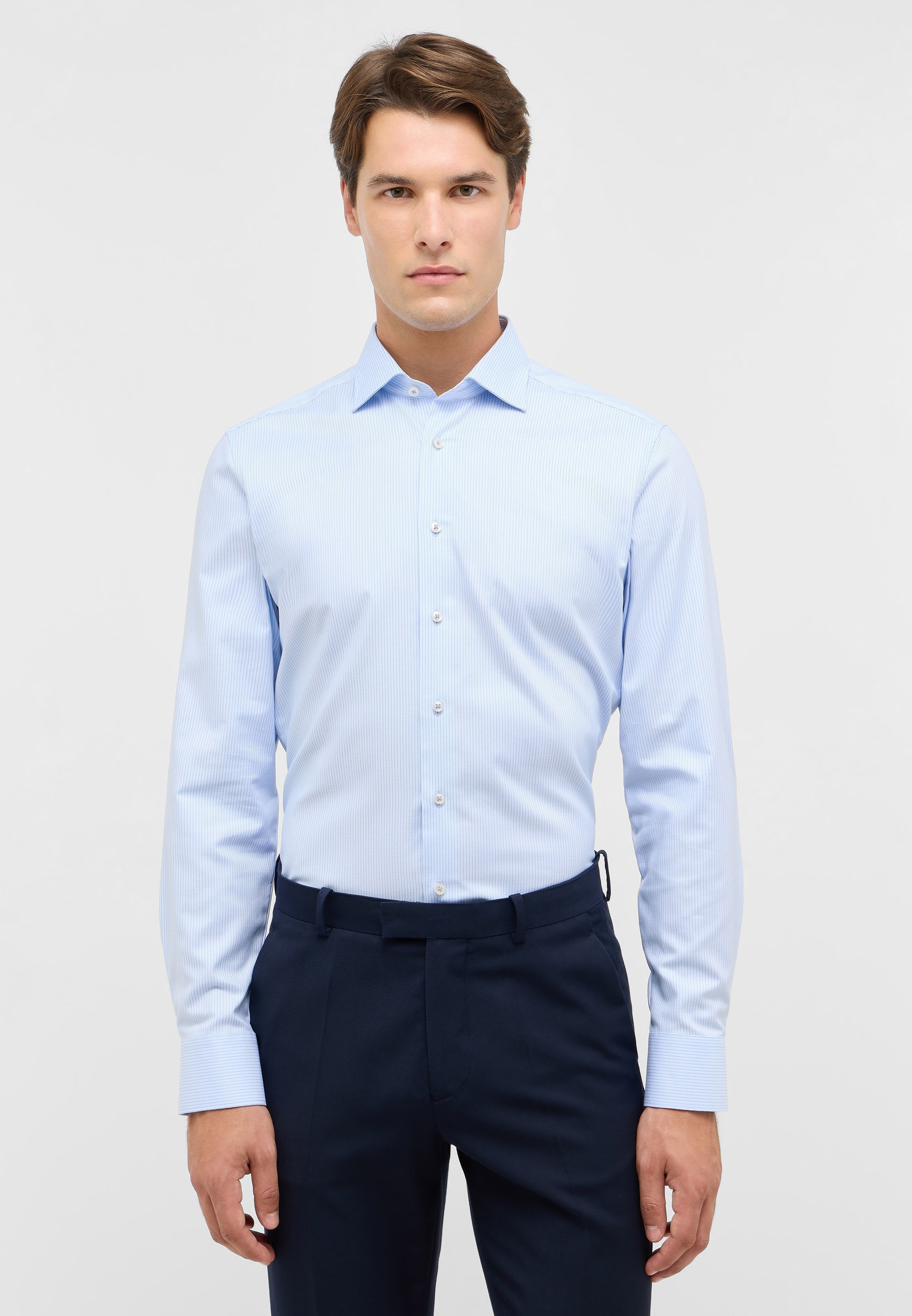 Eterna Langarmhemd "SLIM FIT" NON IRON (bügelfrei) günstig online kaufen