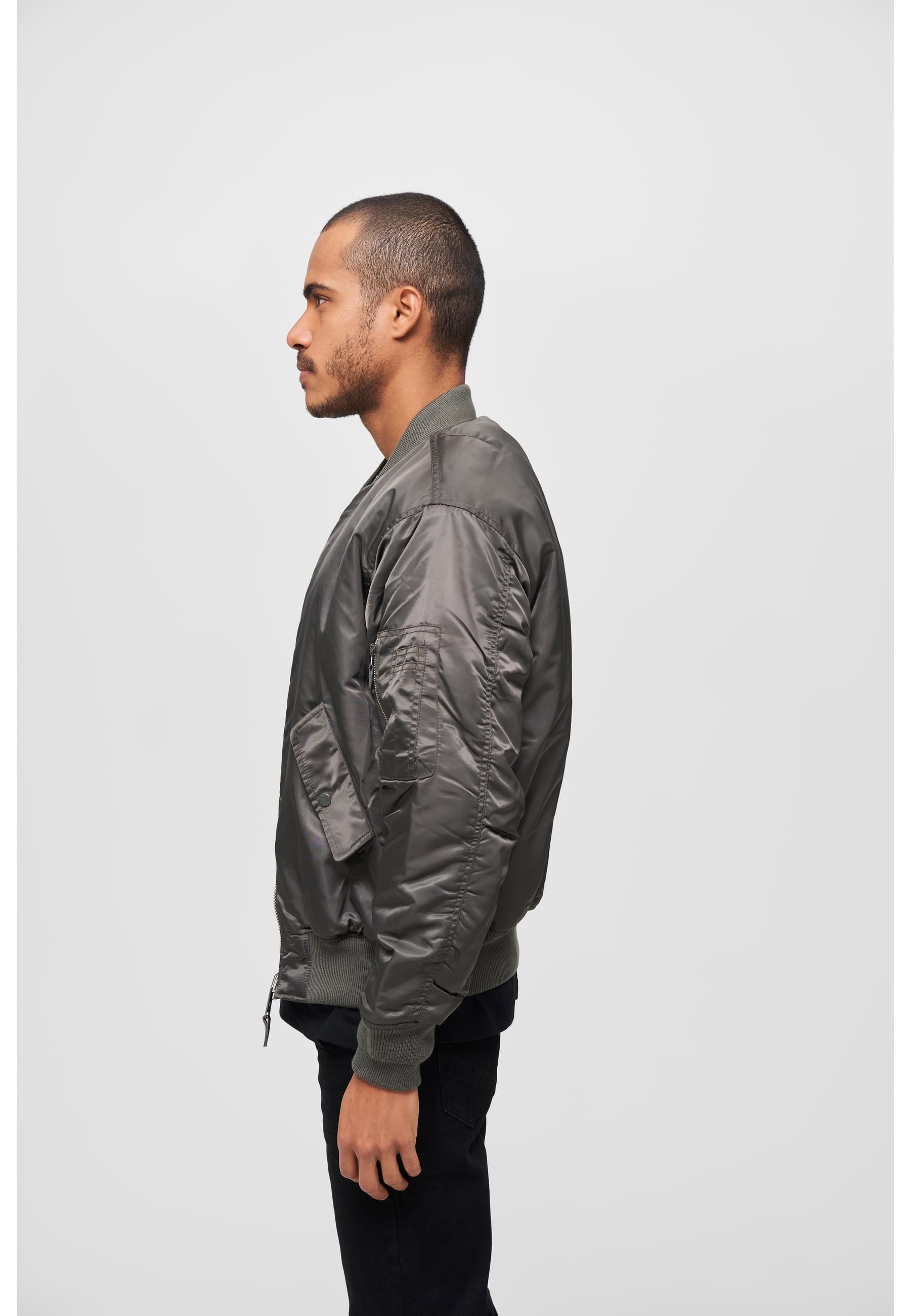 Brandit Anorak »Brandit Herren MA1 Bomber Jacket«, (1 St.), ohne Kapuze