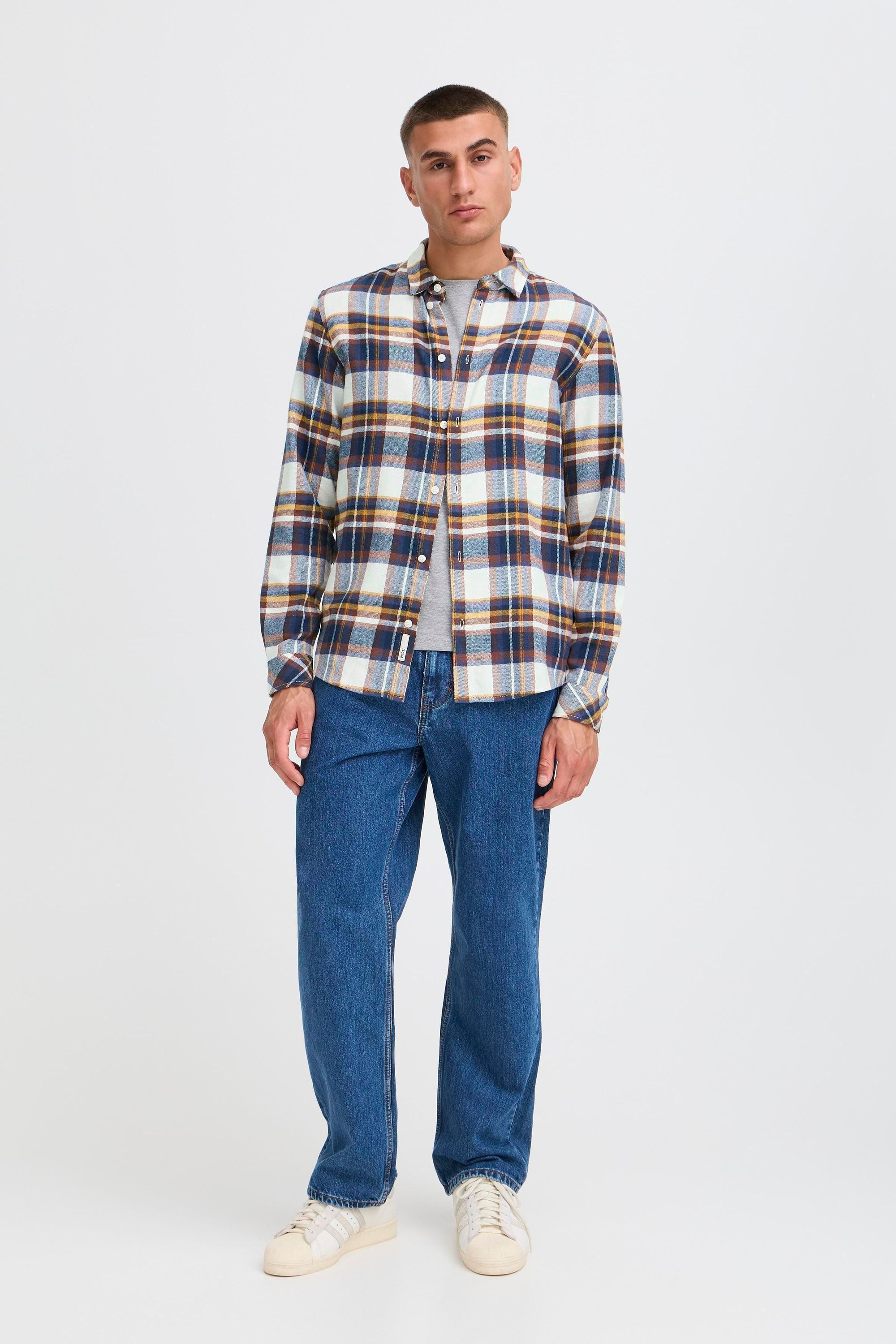 Solid Flanellhemd "Flanellhemd SDCHRIS" günstig online kaufen