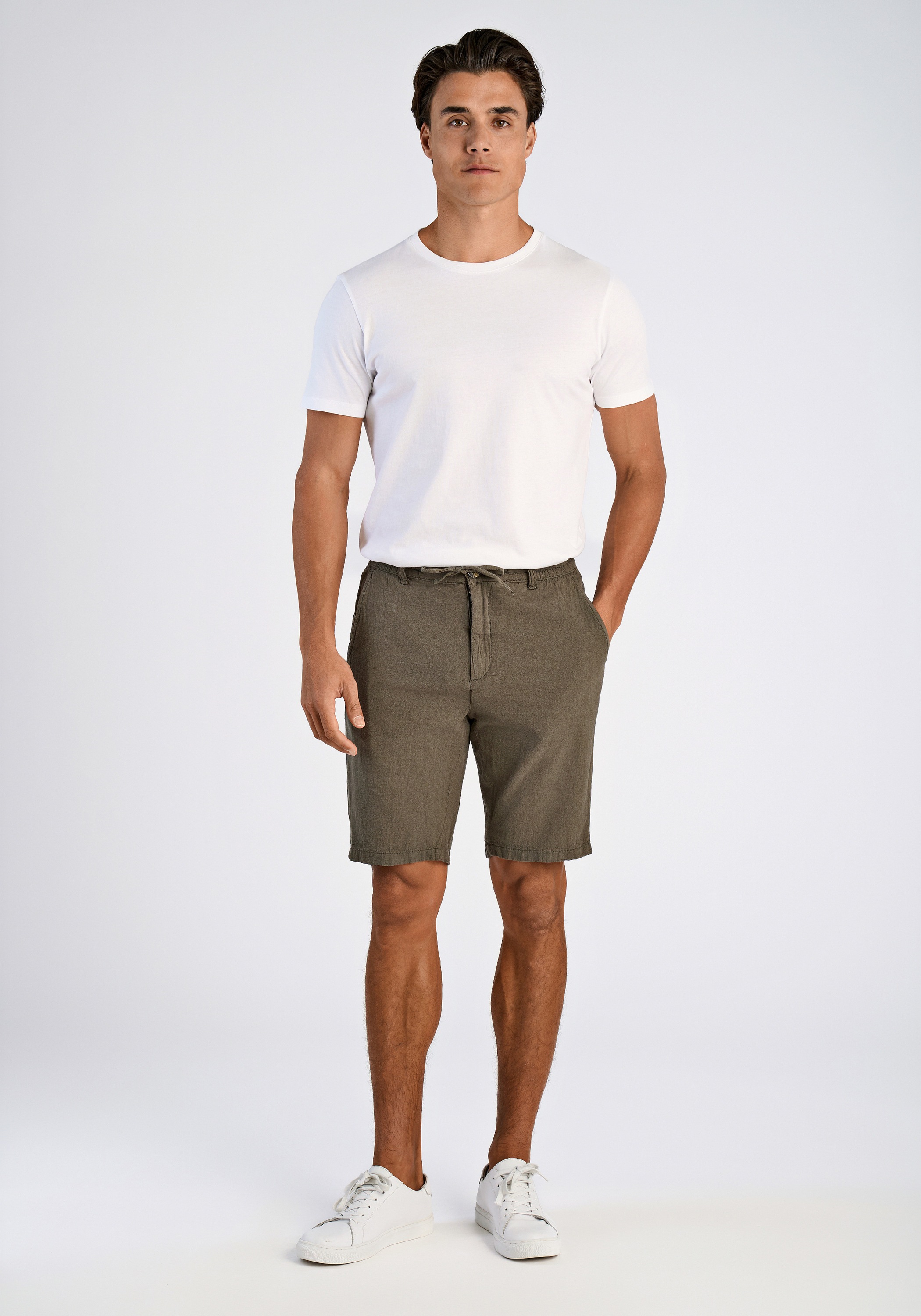 LINDBERGH Shorts »Lindbergh Leinenshorts«