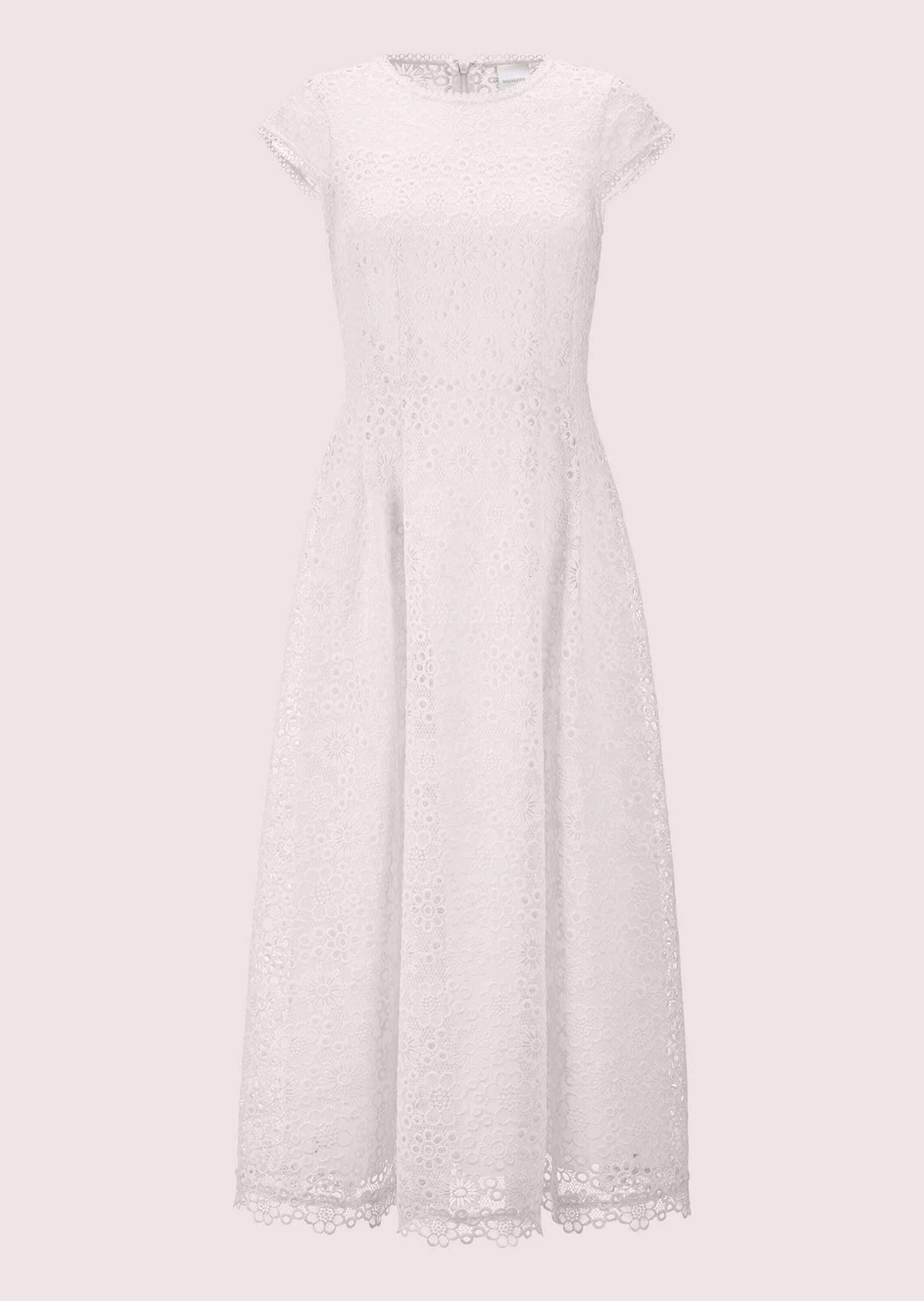 MADELEINE Midikleid "Kleid Ärmelloses Spitzenkleid mit Bindeband und weitem günstig online kaufen