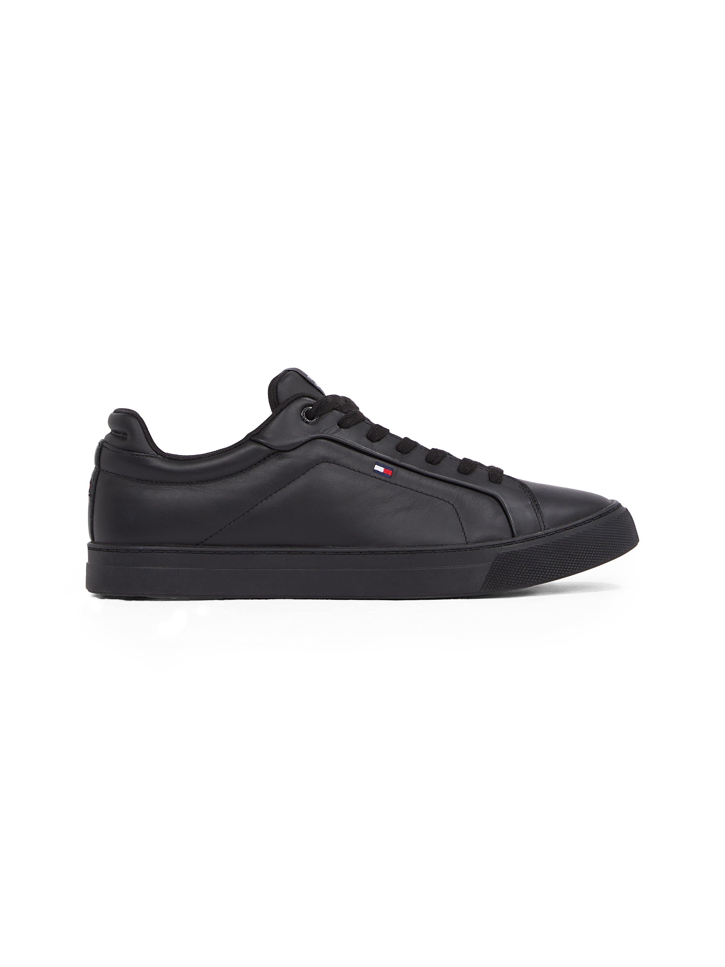 Tommy Hilfiger Plateausneaker "ICON COURT LTH FLAG ESS", Freizeitschuh, Hal günstig online kaufen