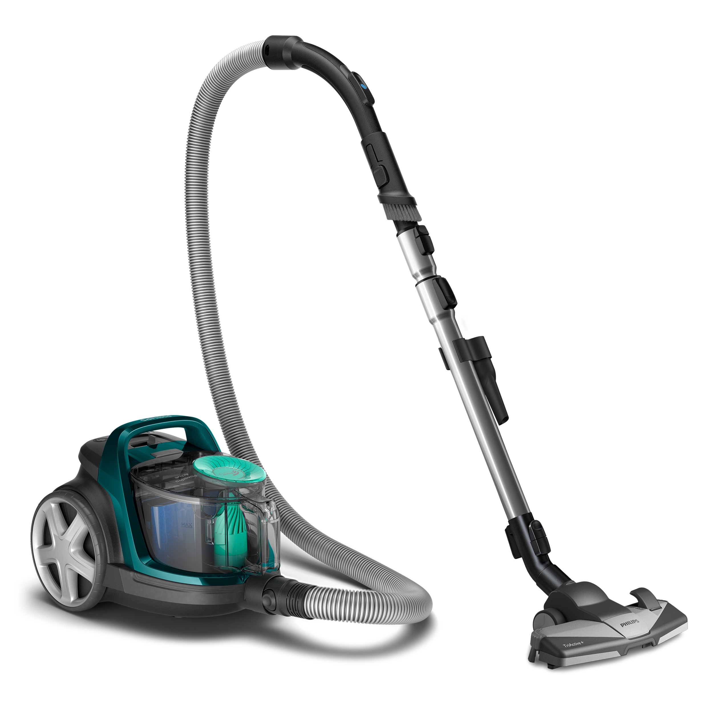Philips Bodenstaubsauger "FC9555/09 5000 Series" 900 W beutellos mit 1,5 l Fassungsvermögen und Tri-Active+-Düse