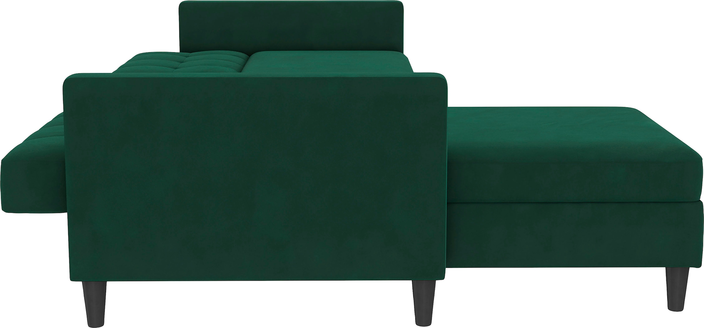 Dorel Home Ecksofa »Hartford II«, mit Bettfunktion und Stauraum, Recamiere beidseitig montierbar