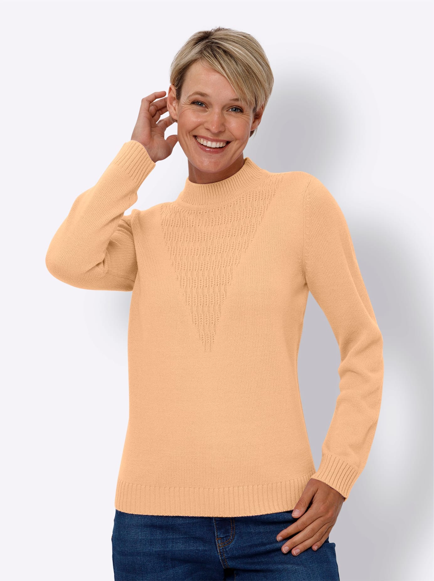 Classic Basics Stehkragenpullover "Stehkragen-Pullover" günstig online kaufen