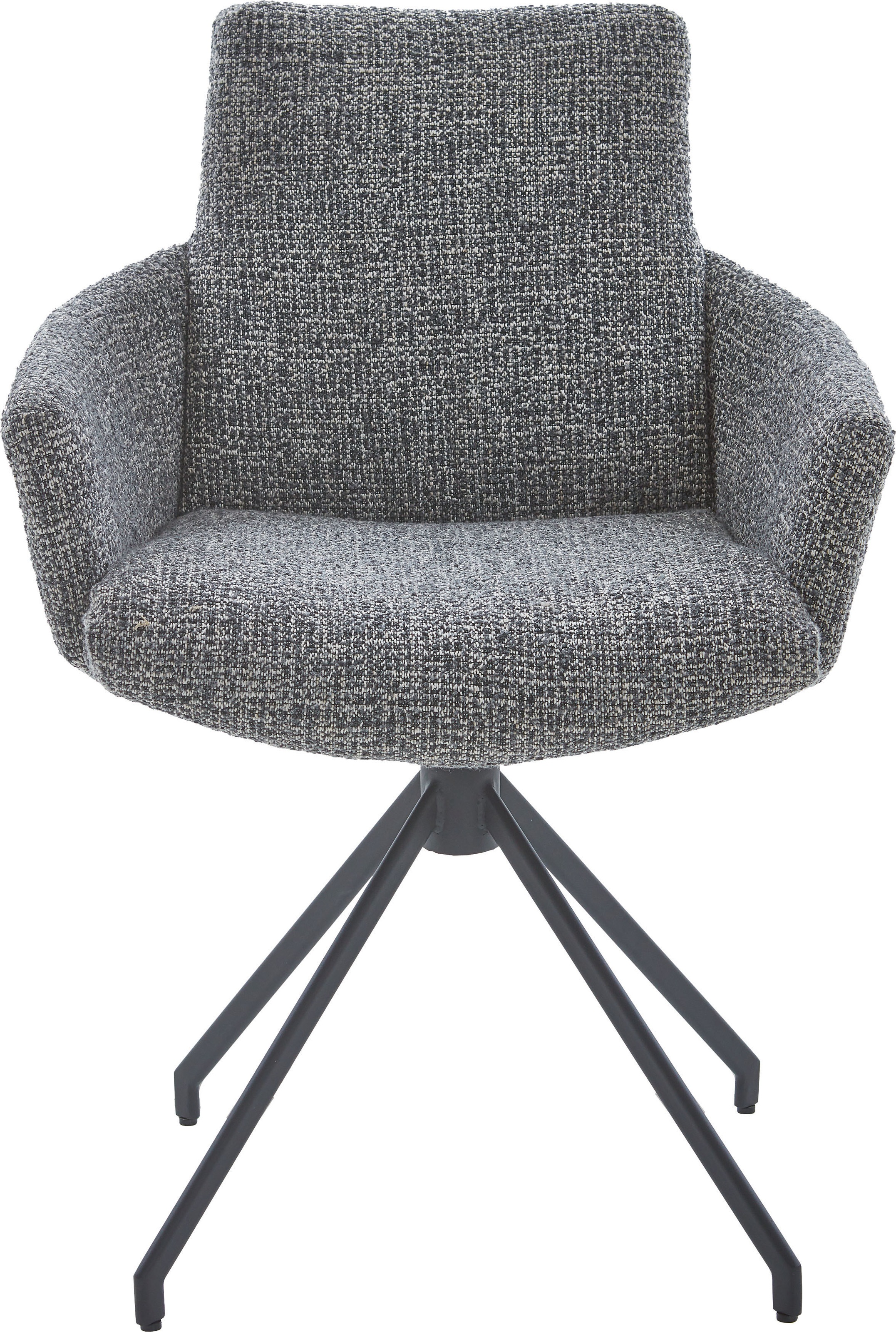 NIEHOFF SITZMÖBEL Esszimmerstuhl, Flachgewebe, 2er Set, Bezug in Bouclé-Opt günstig online kaufen