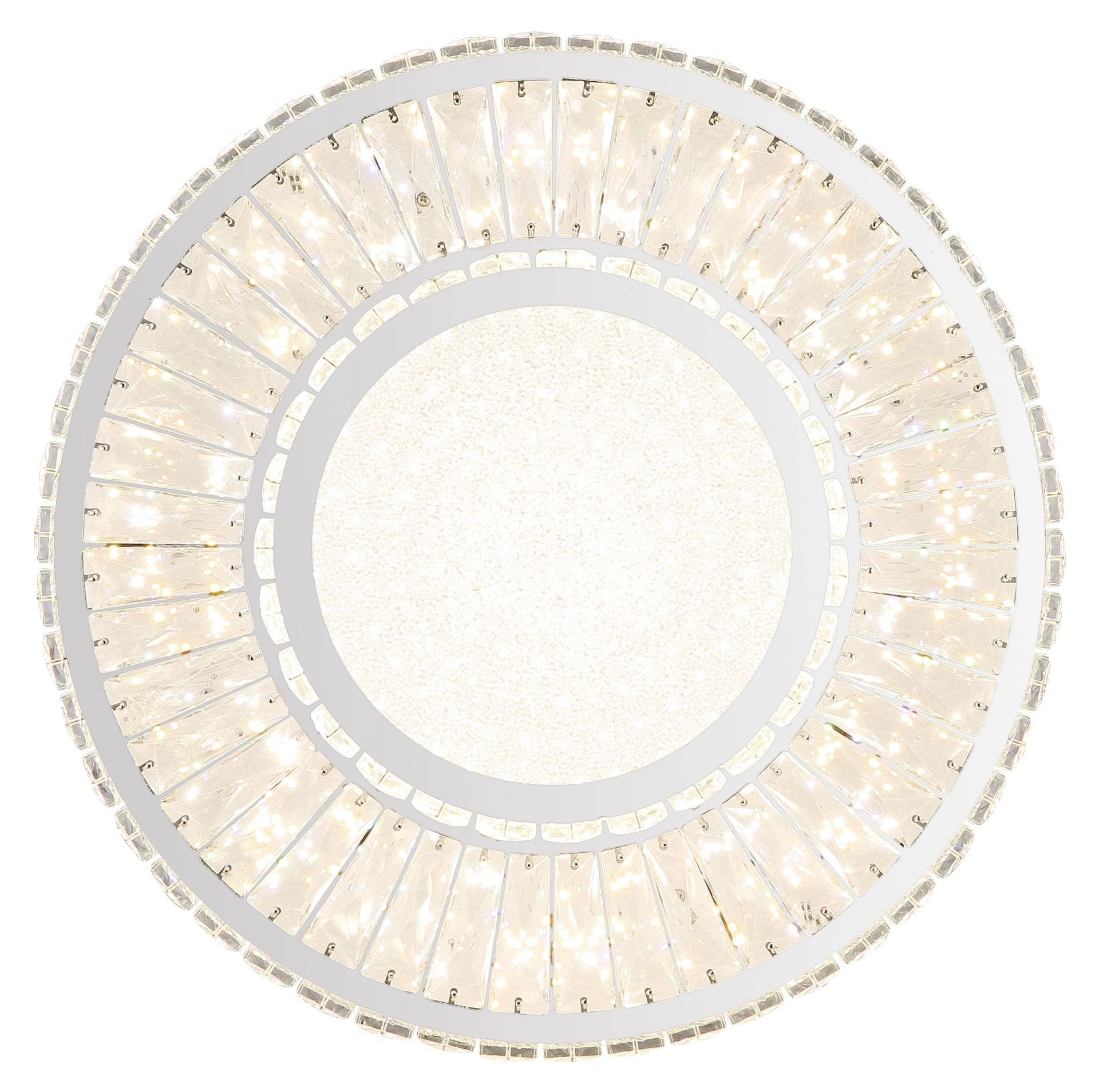 GLOBO LIGHTING Deckenleuchte »MUCKY«, Leuchtmittel LED-Modul | LED fest integriert, K5 Kristalle klar