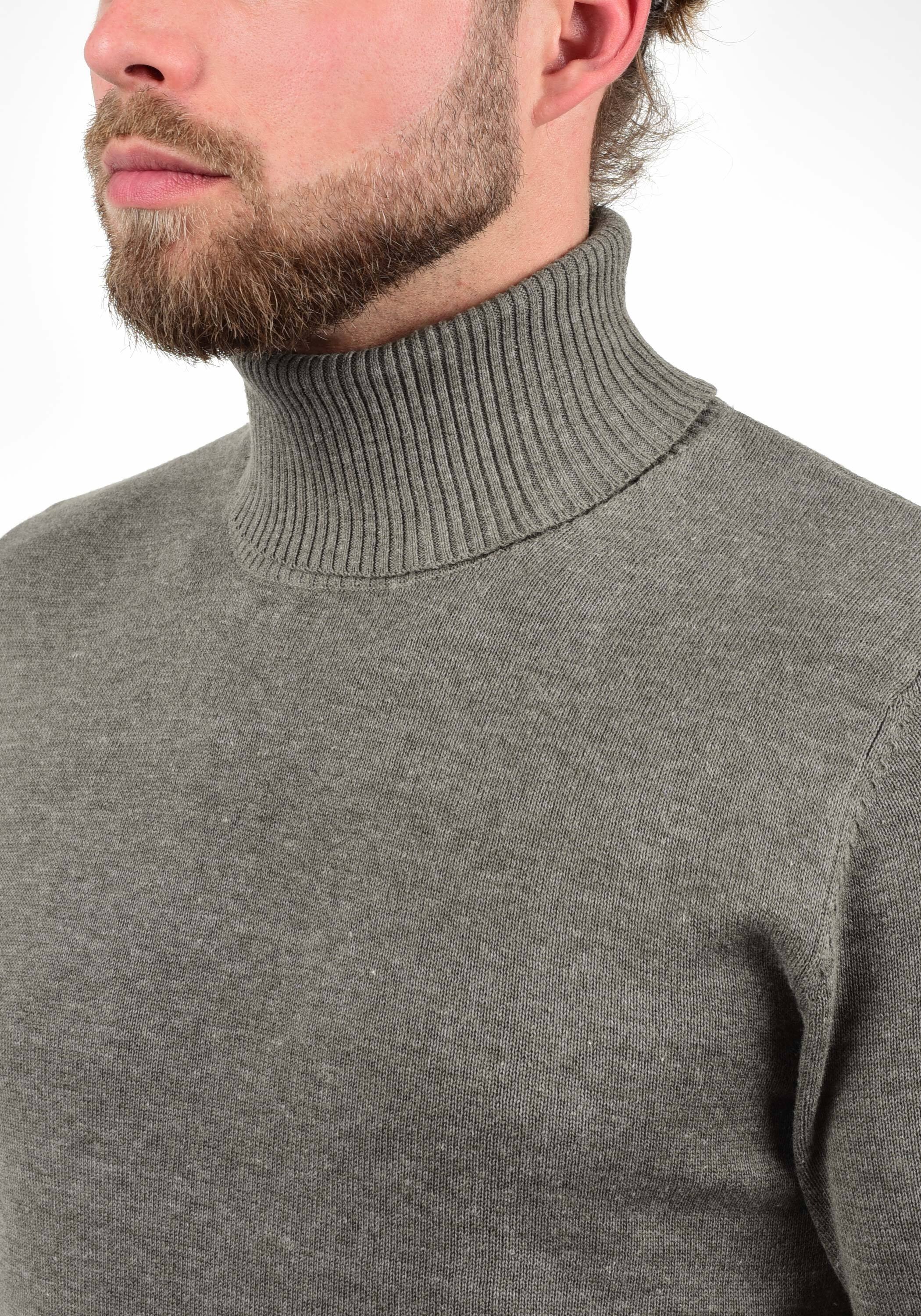 BLEND BHLatif Rollkragenpullover Grau L 3