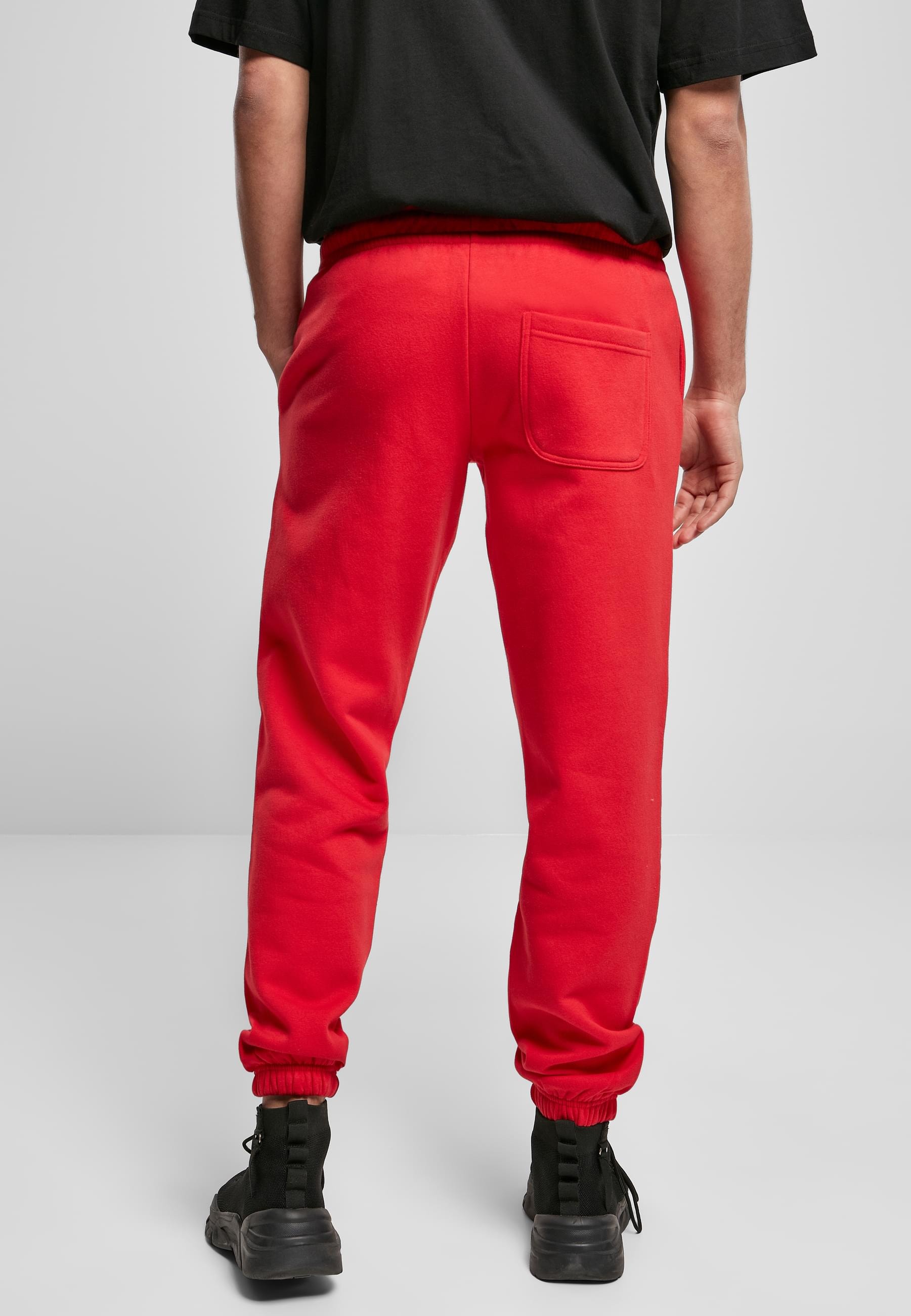 URBAN CLASSICS Stoffhose »Urban Classics Herren Basic Sweatpants 2.0«, (1 tlg.)