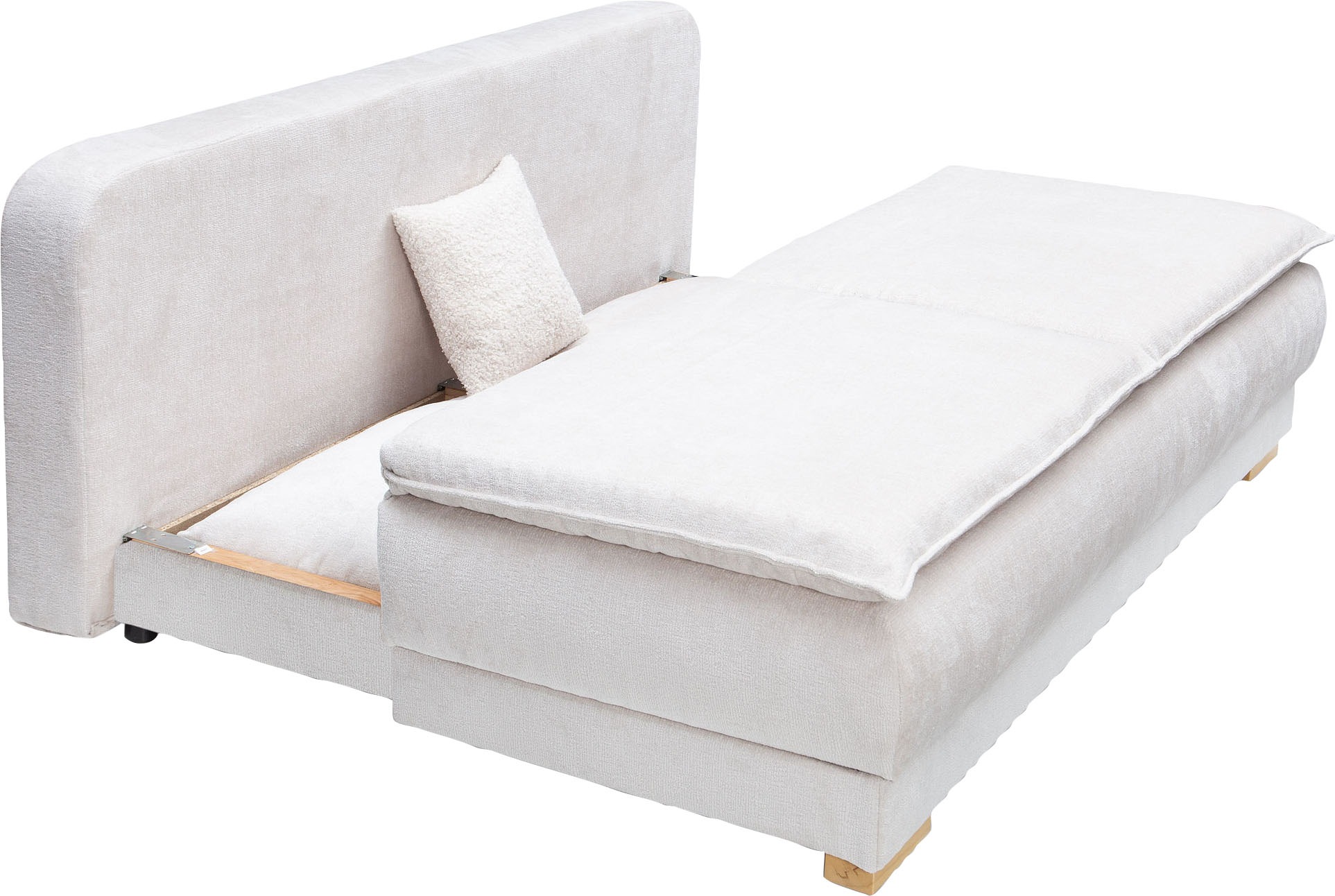 INOSIGN Schlafsofa »Bea«, Dauerschlafsofa, Bettfunktion und-kasten,Boxspringsofa