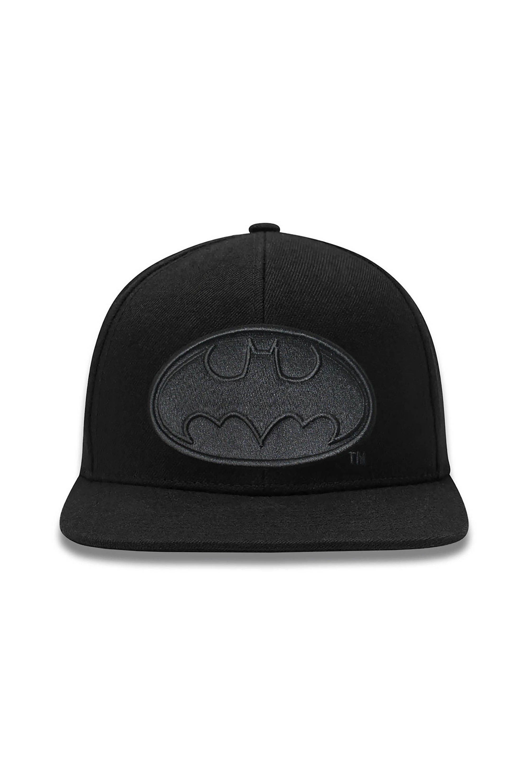 LOGOSHIRT Baseball Cap "DC Batman Logo" mit 3D-Relief-Effekt-Stickerei
