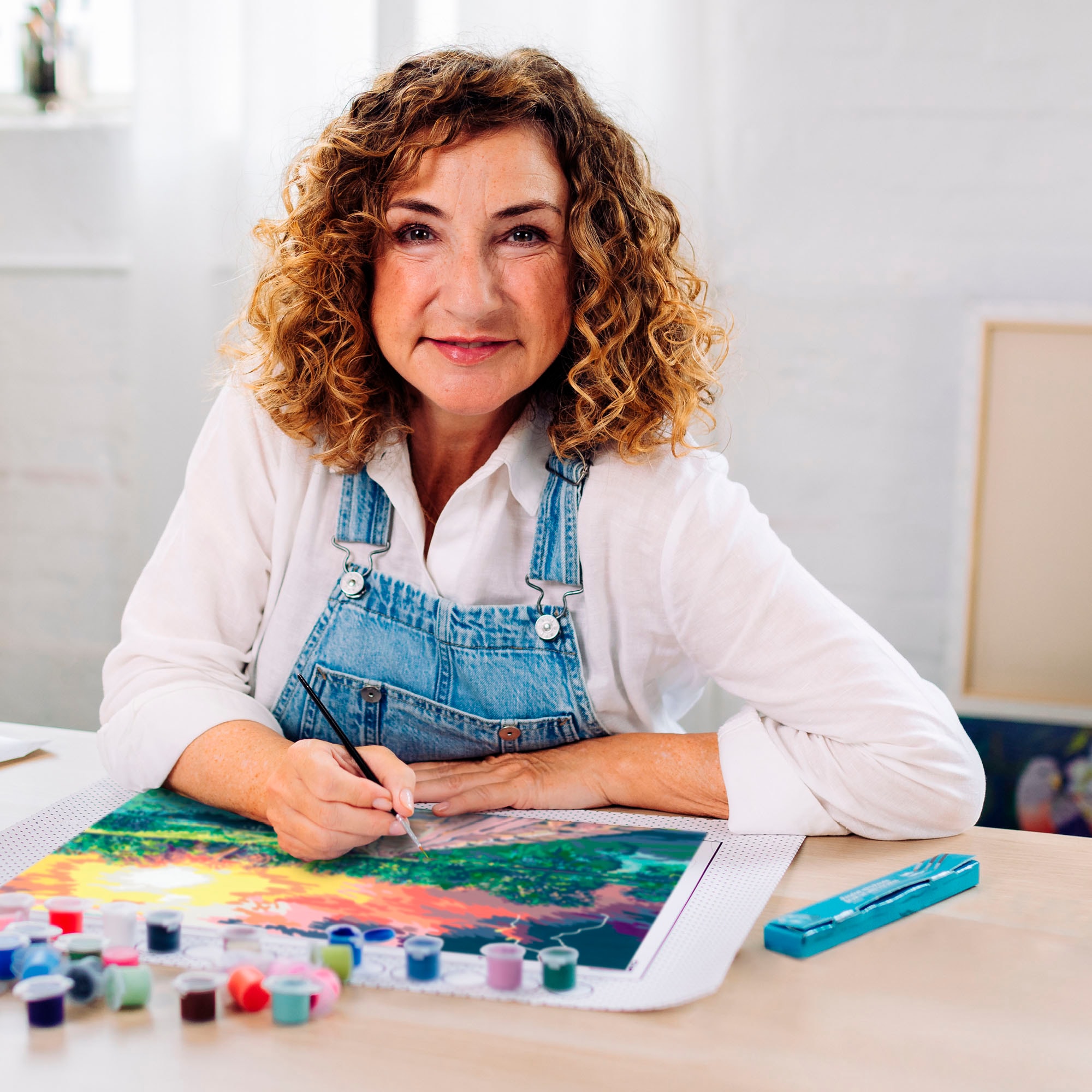 Ravensburger Malen nach Zahlen »CreArt, Leinwand Magisches Licht«, Made in Europe