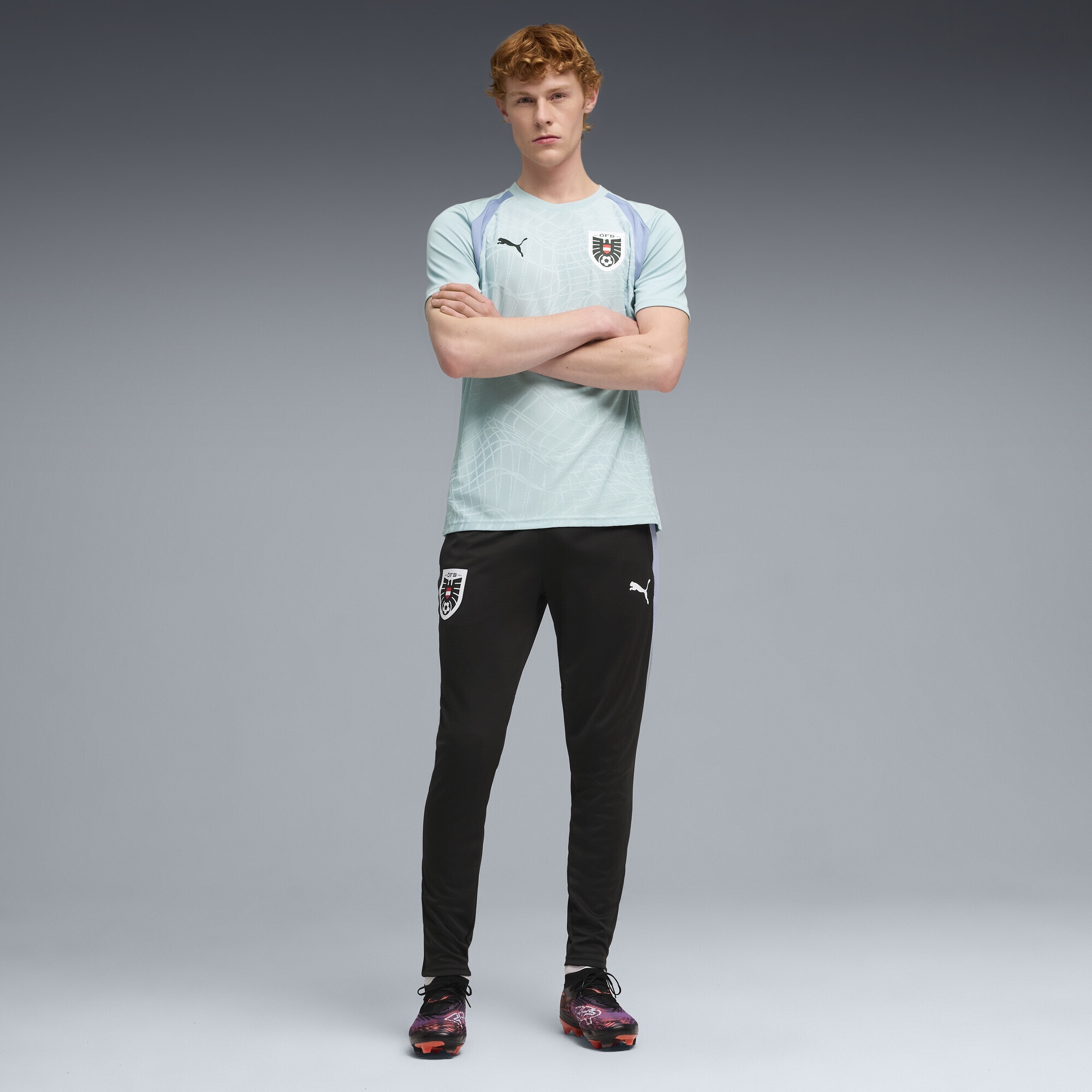 PUMA Sporthose »Österreich Slim Trainingshose Herren«