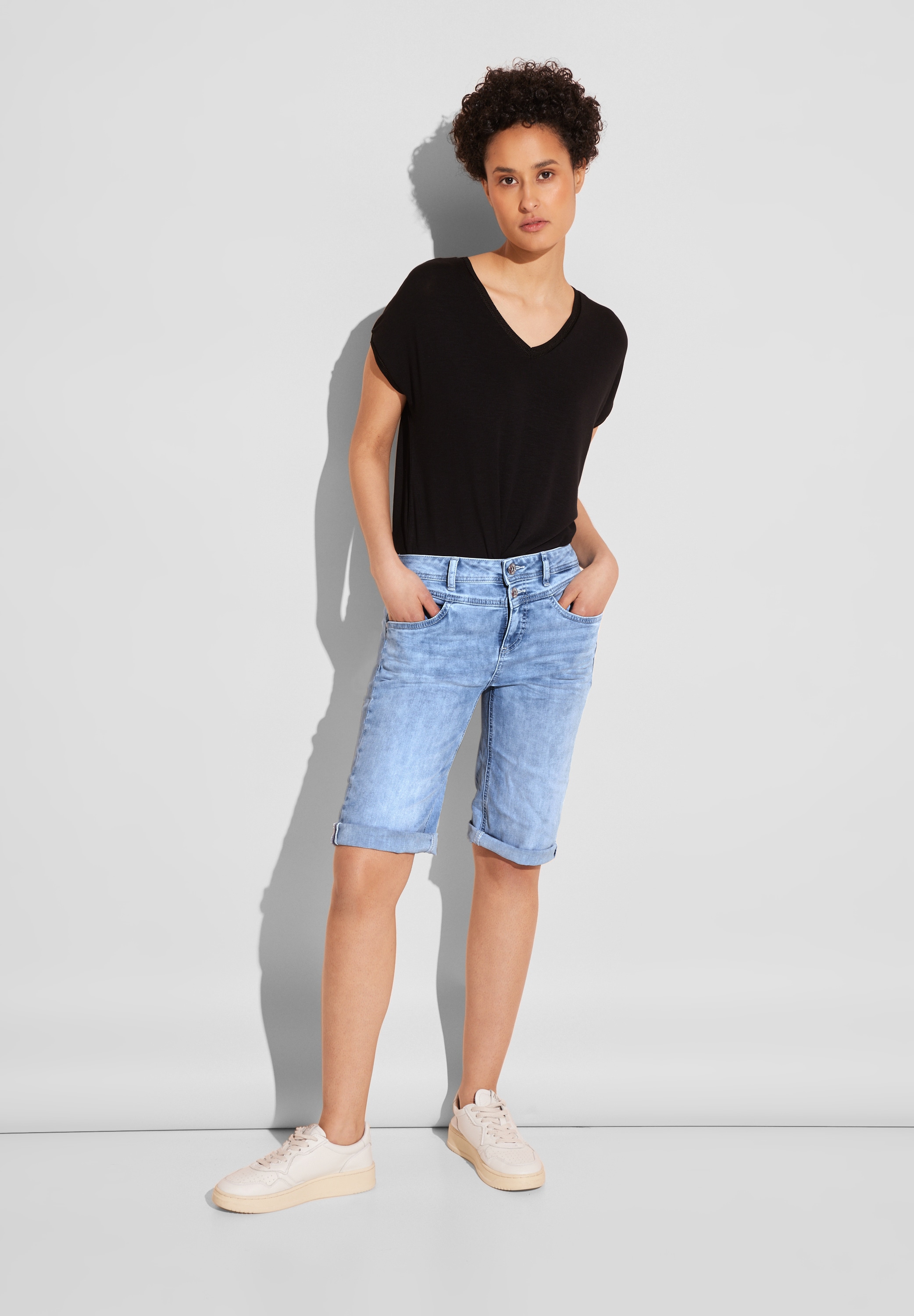 STREET ONE Skinny-fit-Jeans, High Waist