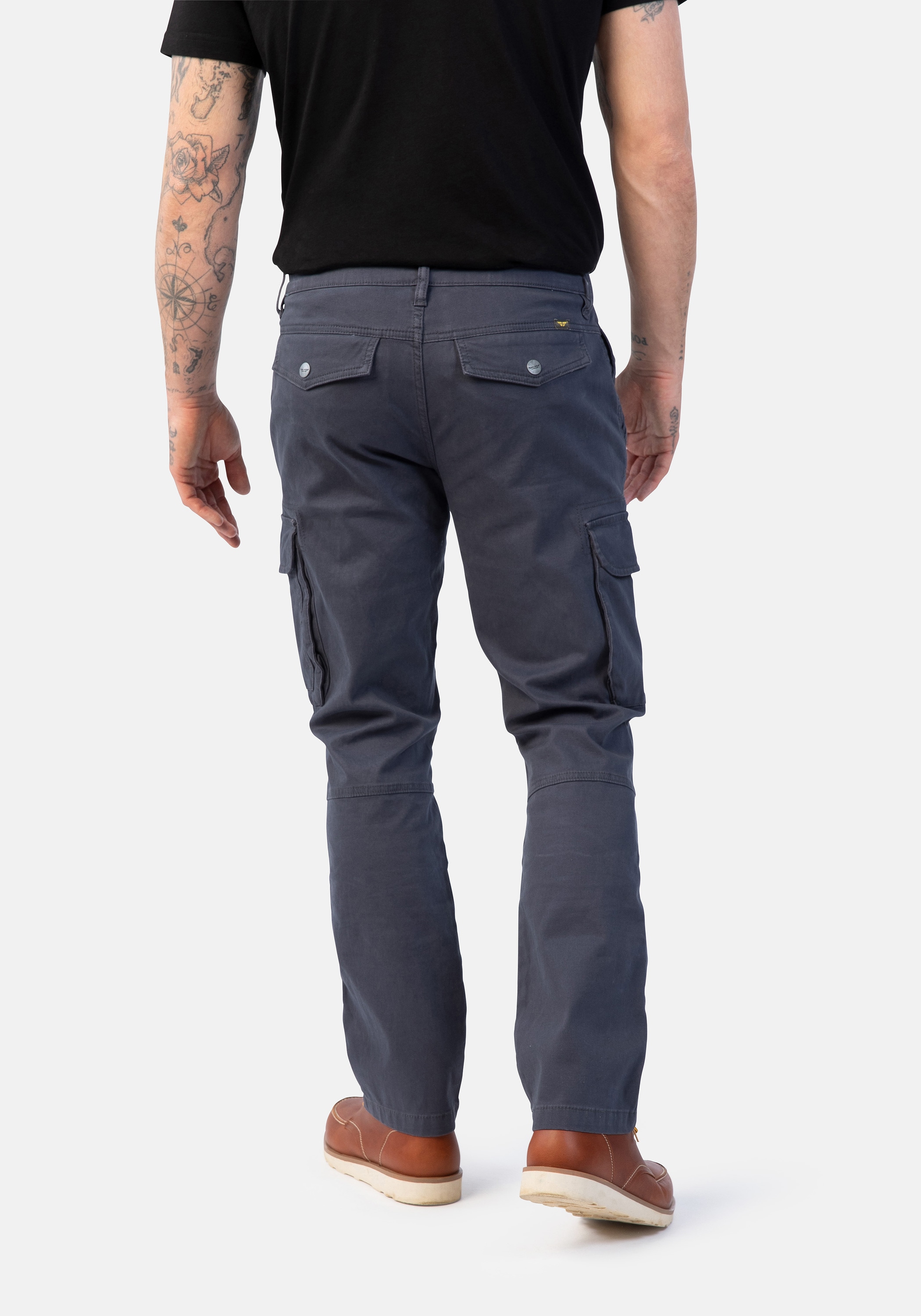HERO by John Medoox Cargohose »Cargohose Kingston Hero by John Medoox«, Caro Outdoorhose Casual Denim für Herren