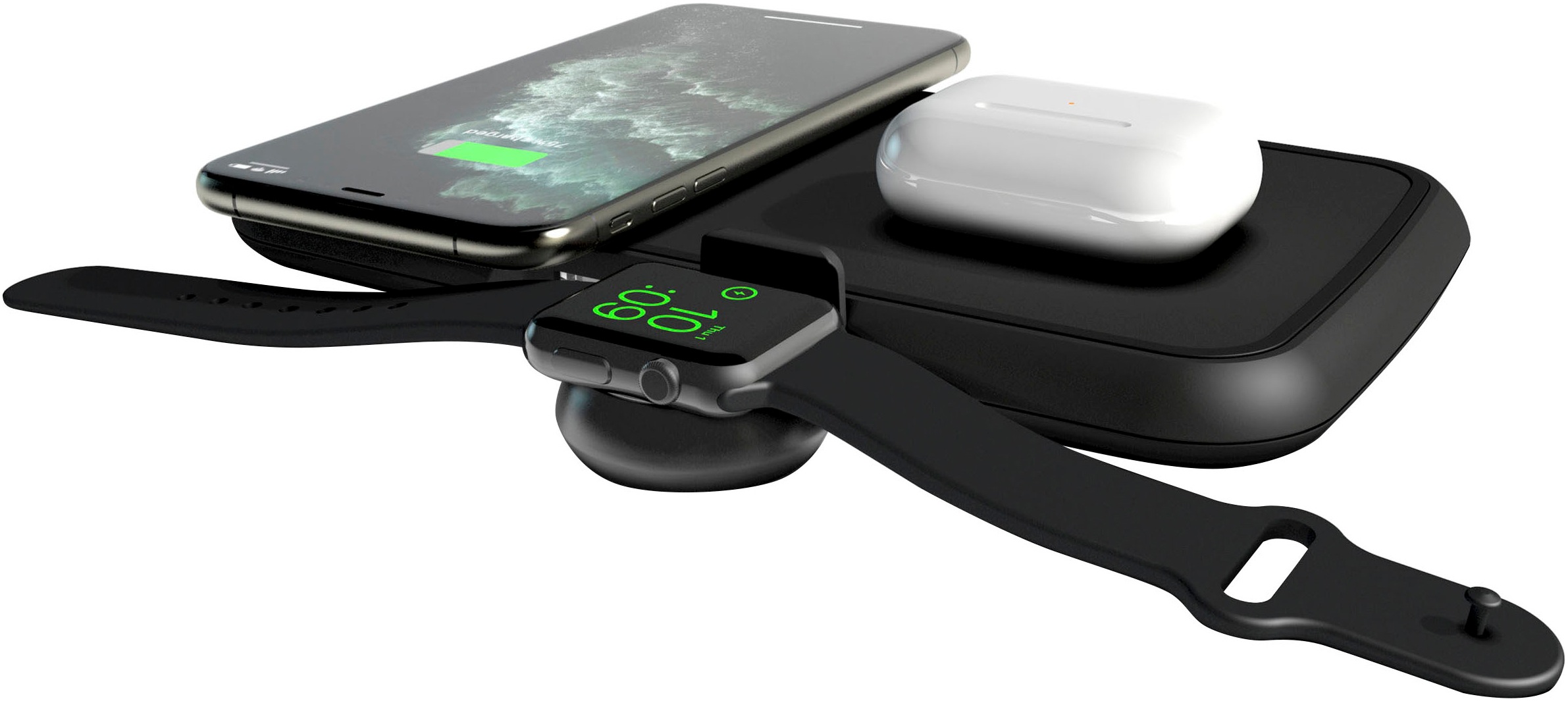 Zens Wireless Charger »Aluminium Apple Watch USB-A Stick«