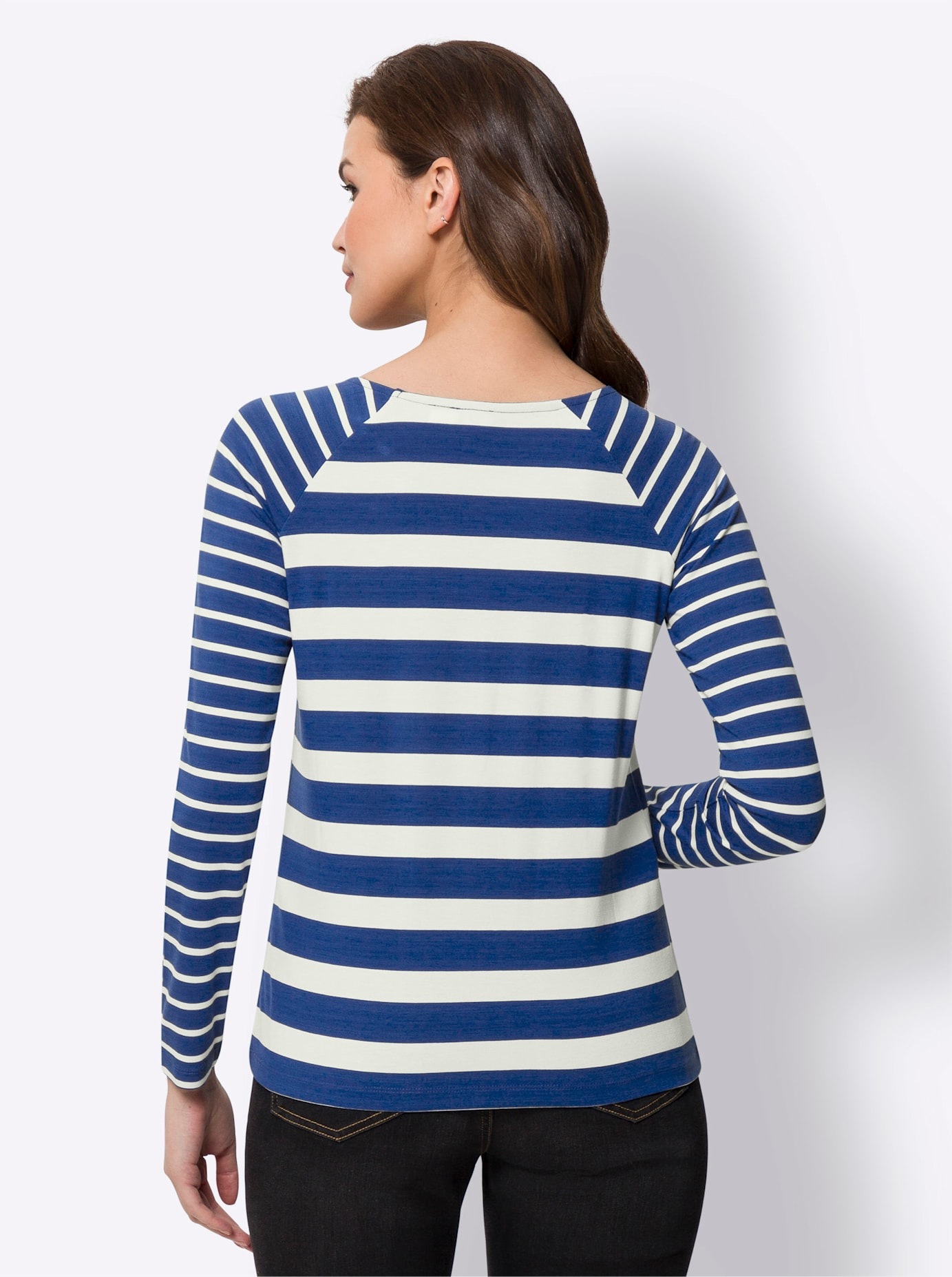 heine Rundhalsshirt "Streifenshirt", 1 Stk. günstig online kaufen