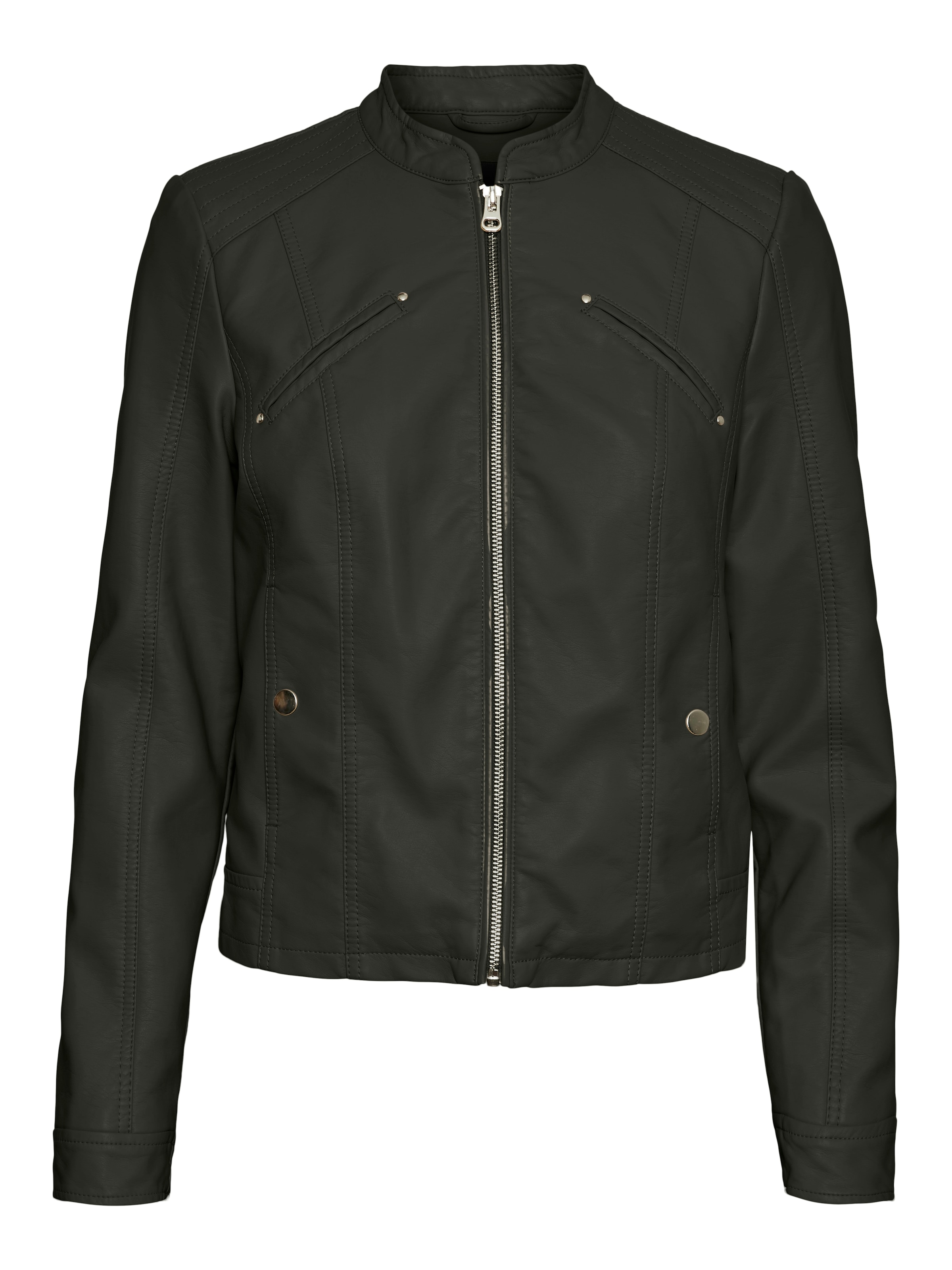 Vero Moda Curve Lederimitatjacke »VMCFAVODONA COATED JACKET NOOS CUR«