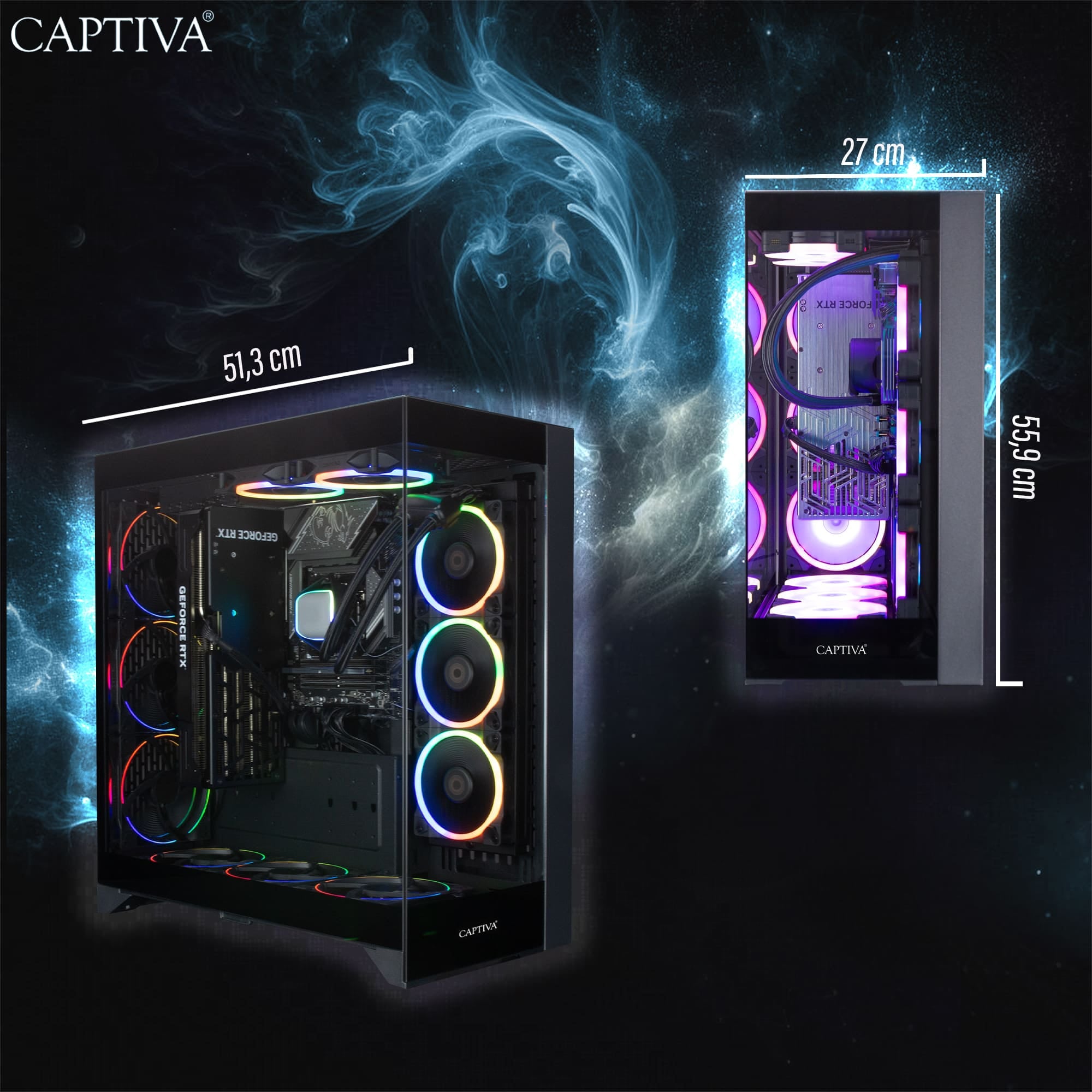 CAPTIVA Gaming-PC »Samsung-Gamescom-Edition 2025 R93-456«