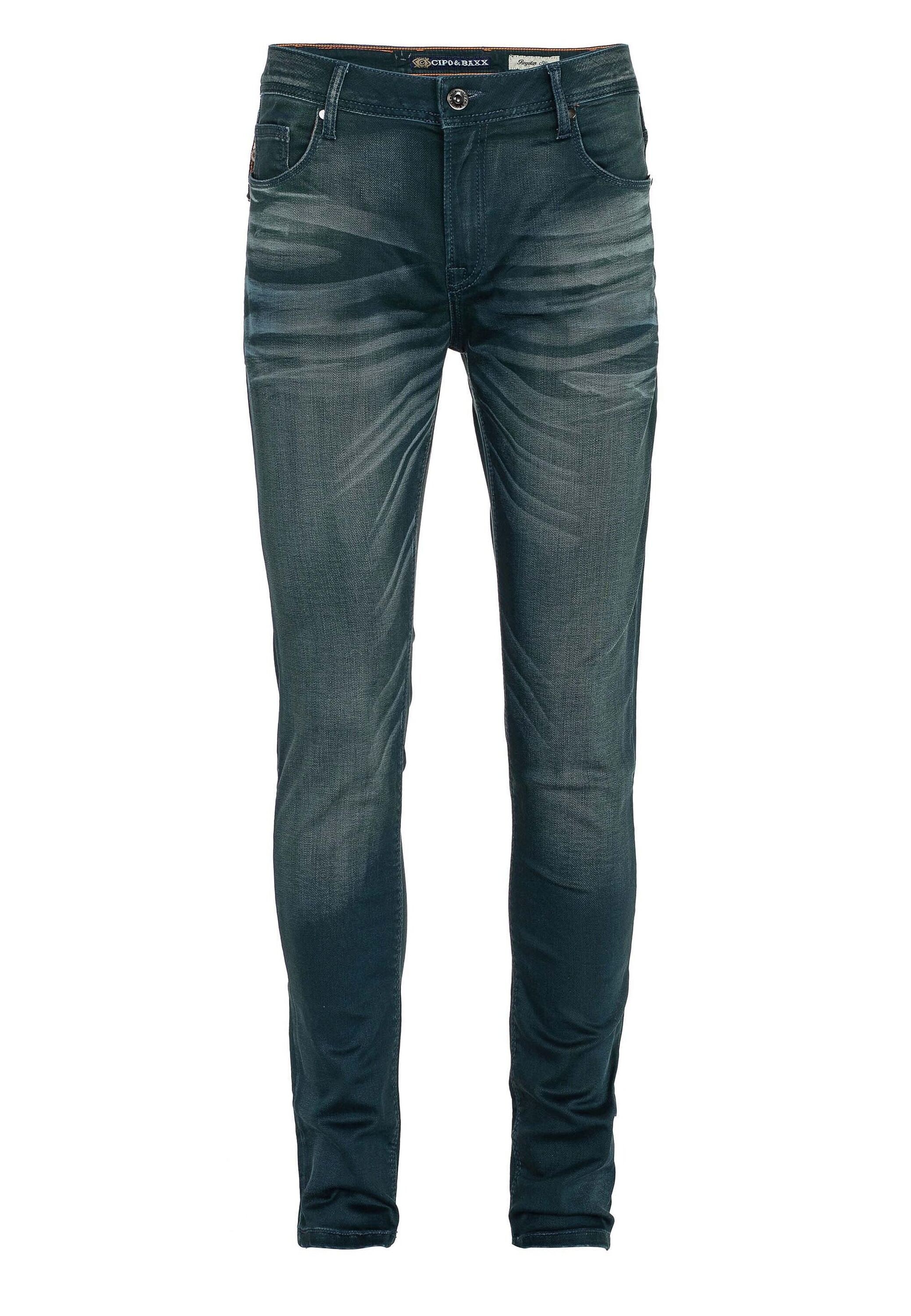 Cipo & Baxx Slim-fit-Jeans "Jeans", im 5-Pocket Style, CD-492 günstig online kaufen