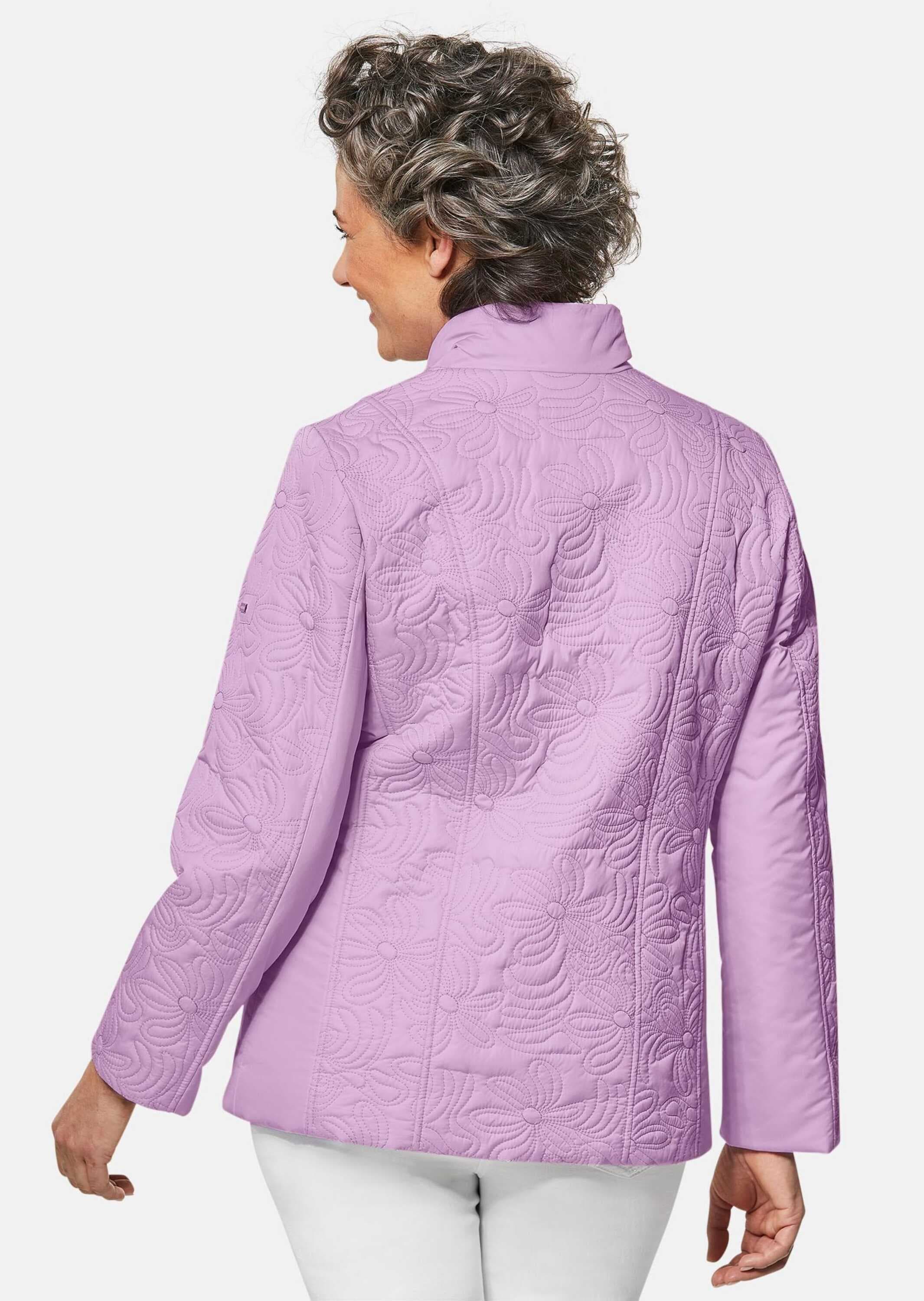 GOLDNER Steppjacke »Steppjacke Jacke mit floraler Steppung«