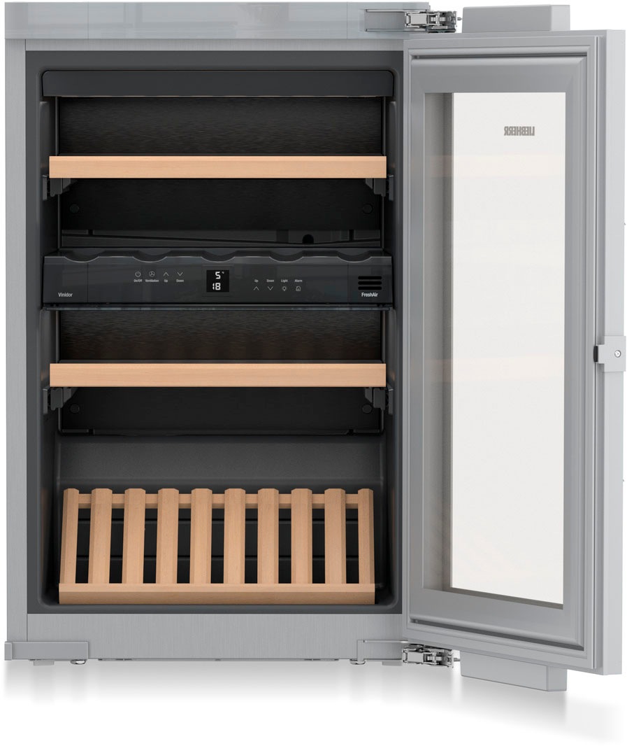 Liebherr Einbauweintemperierschrank »EWTdf 1653 Vinidor«, für 30 St. Standardflaschen á 075l, FreshAir-Aktivkohlefilter, Kindersicherung