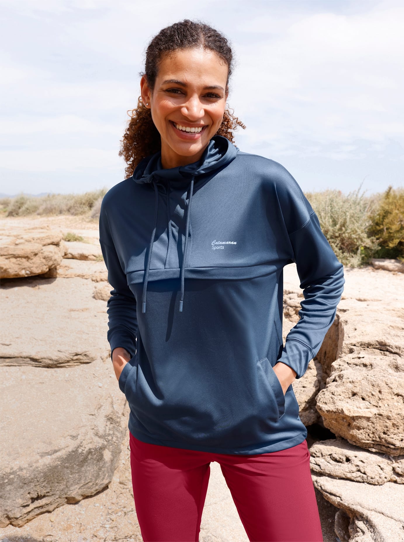 Catamaran Langarmshirt "Freizeitshirt", 1 tlg. günstig online kaufen