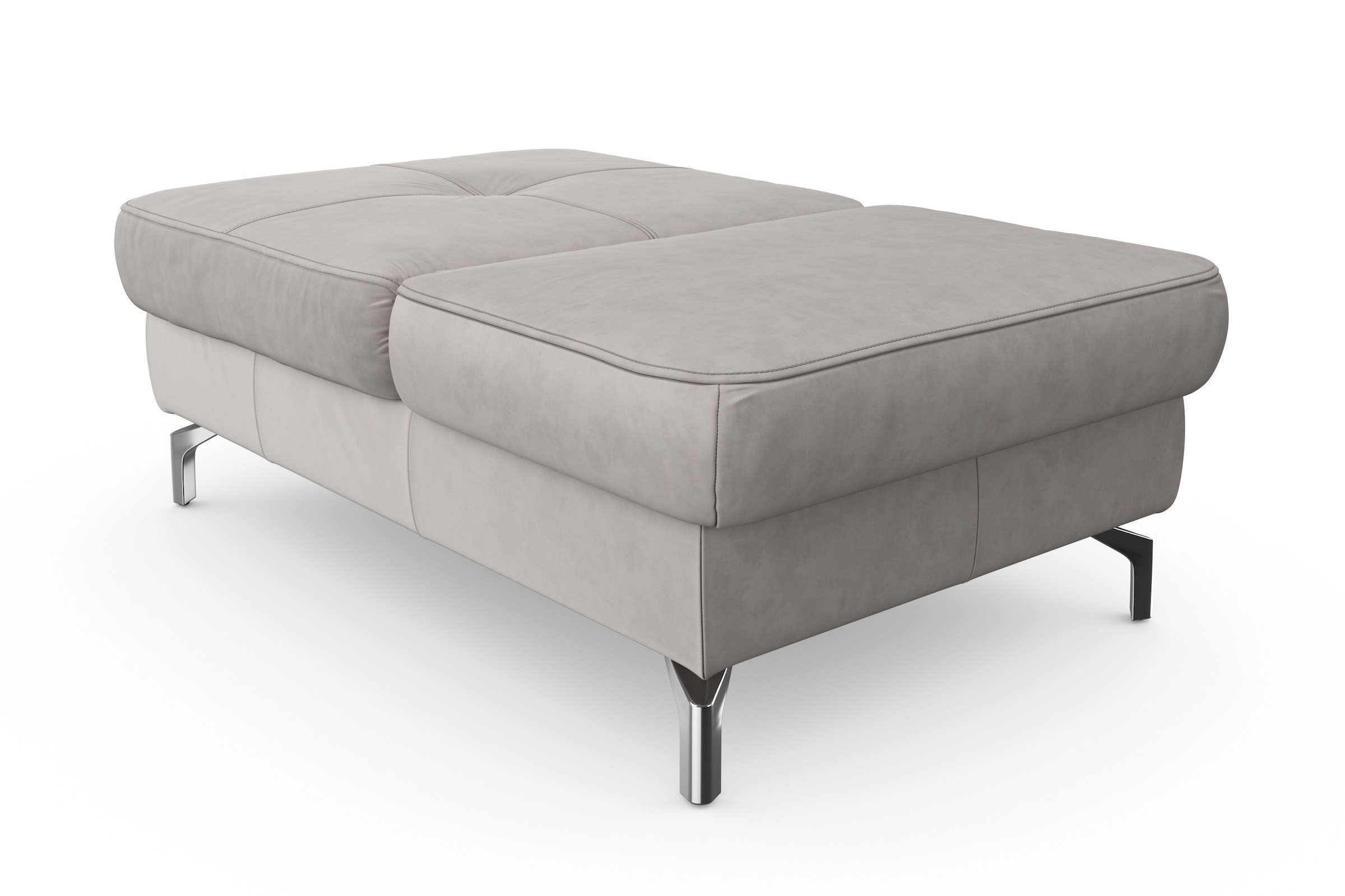 sit&more Hocker »Bendigo« mit Klappfunktion, Bodenfreiheit 12 cm, wahlweise in 2 Fußfarben