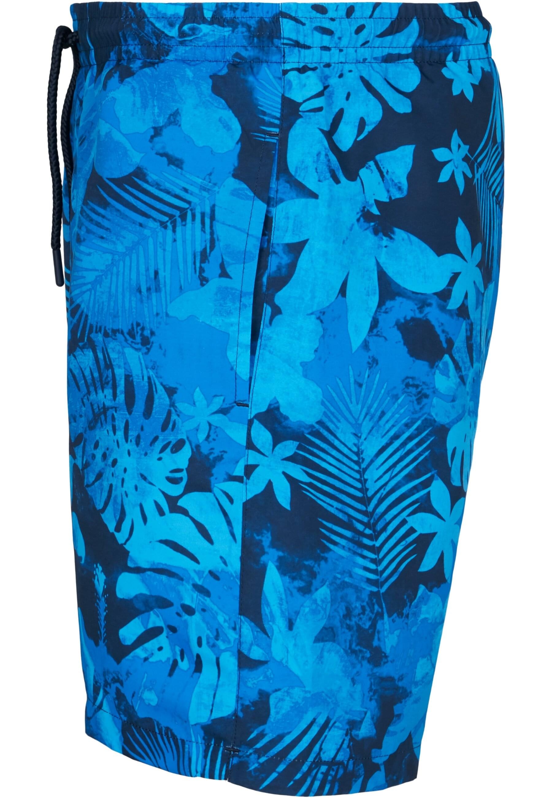 URBAN CLASSICS Badeshorts »Urban Classics Herren Pattern Swim Shorts«