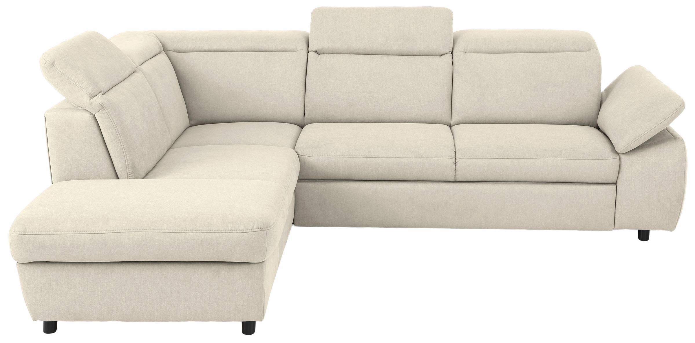 Home affaire Ecksofa »Mauritius L-Form«, mit Ottomane, mit Kopfteil- und Armlehnverstellung