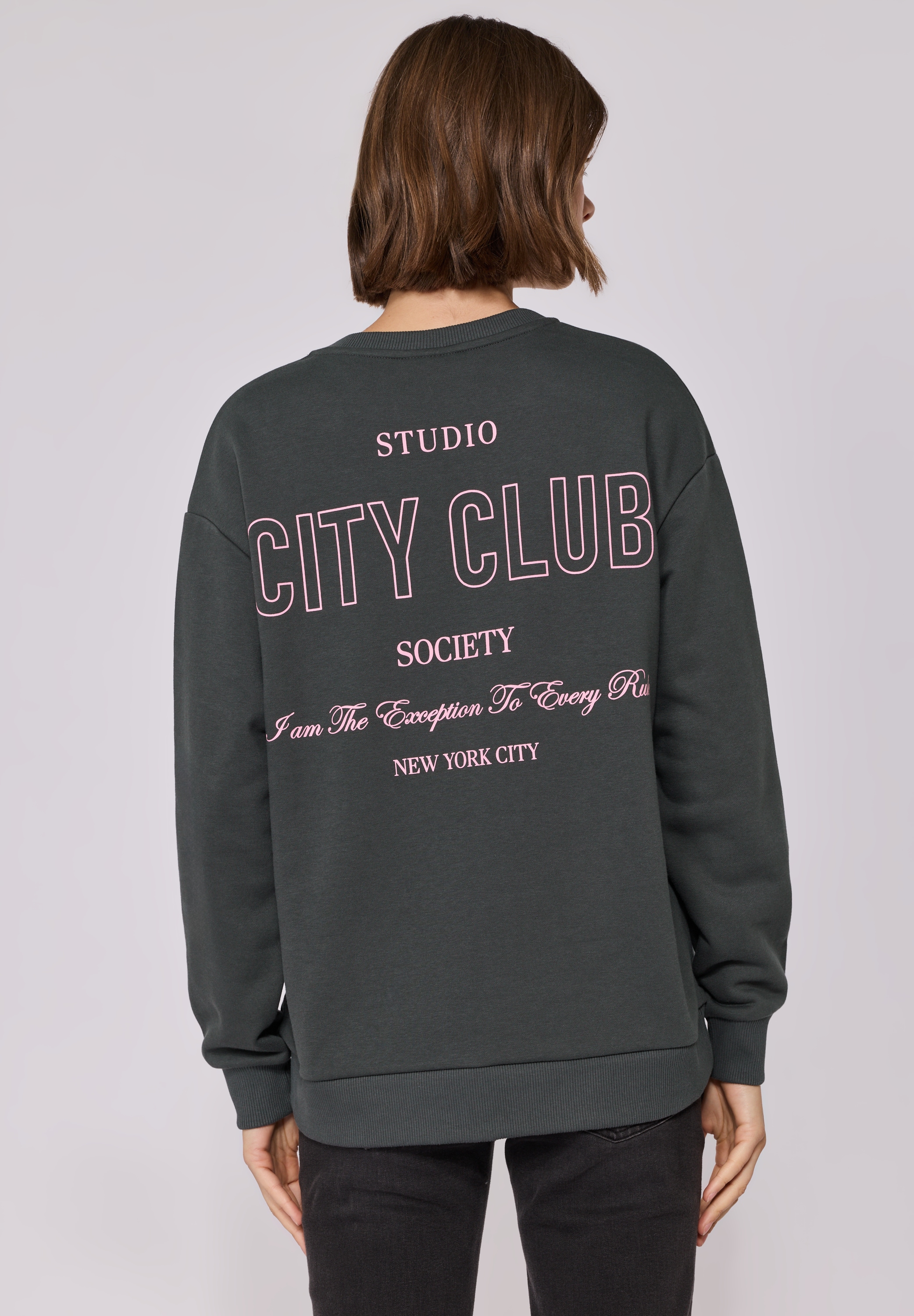 STREET ONE STUDIO Sweatshirt, im soften Baumwoll-Mix