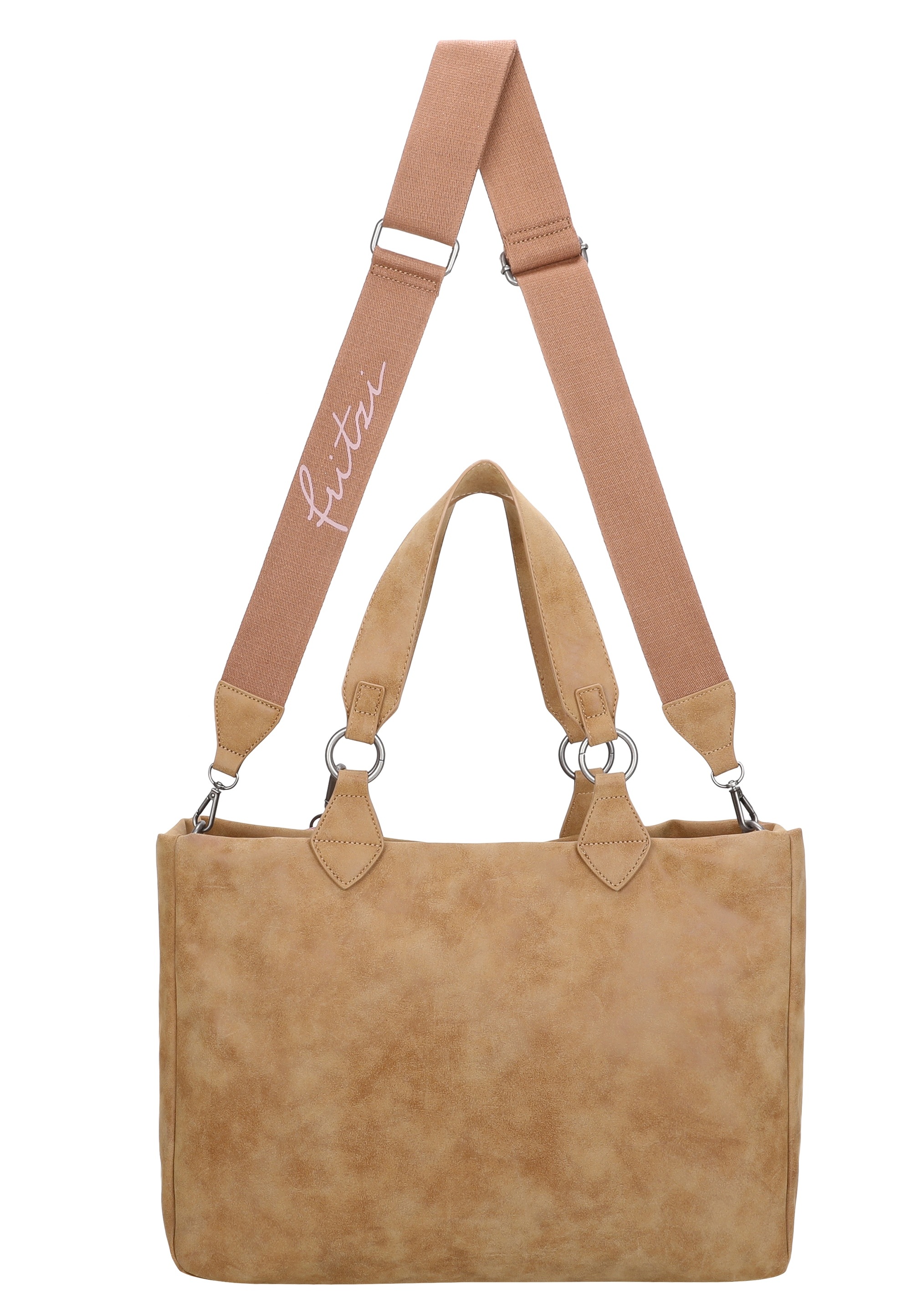 Fritzi aus Preußen Henkeltasche »Izzy Vintage«, mit Taschen-Anhänger und Schlüsselschlange