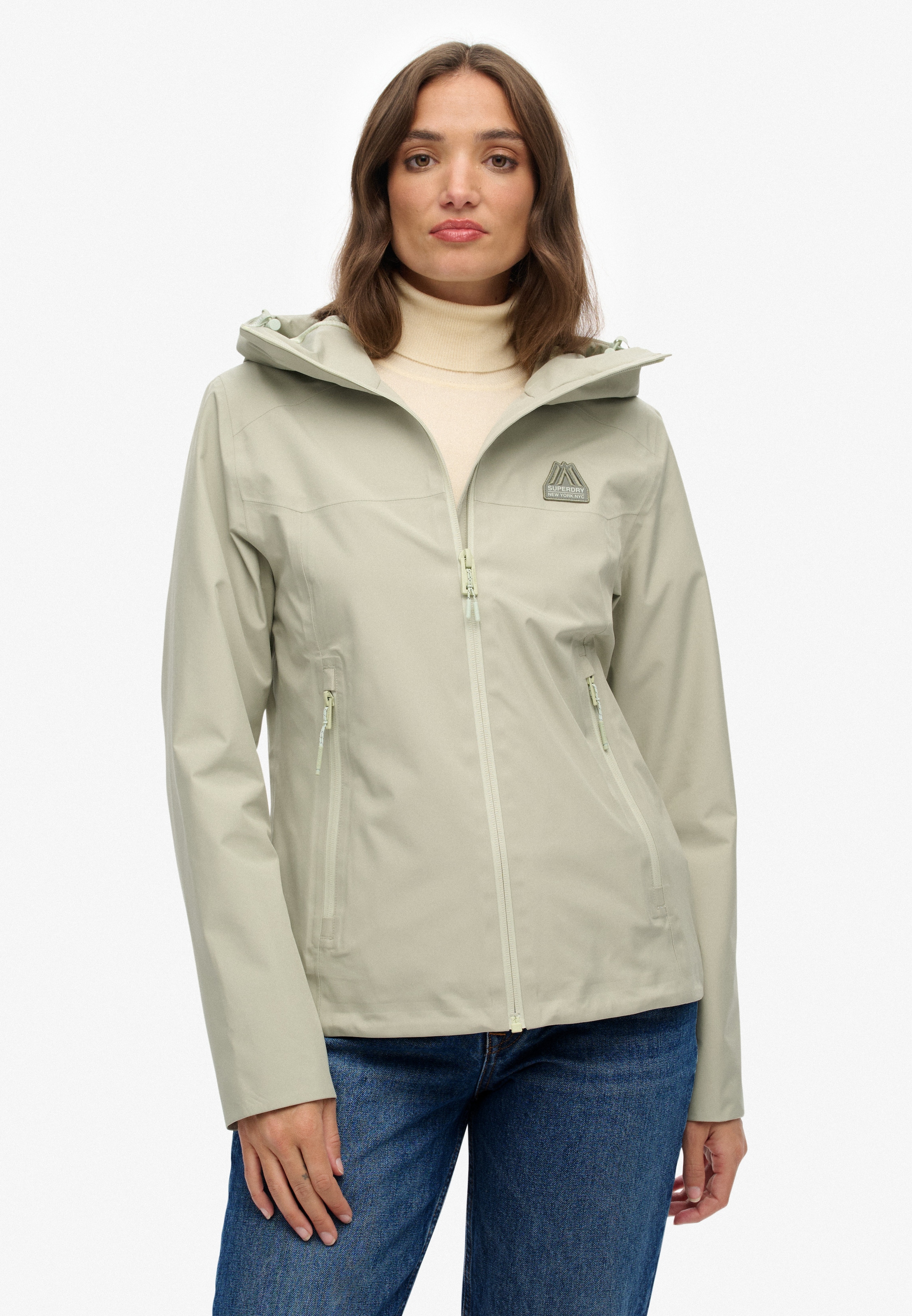 Superdry Outdoorjacke "WATERPROOF JACKET", mit Kapuze, Wasserdicht (Säule w günstig online kaufen