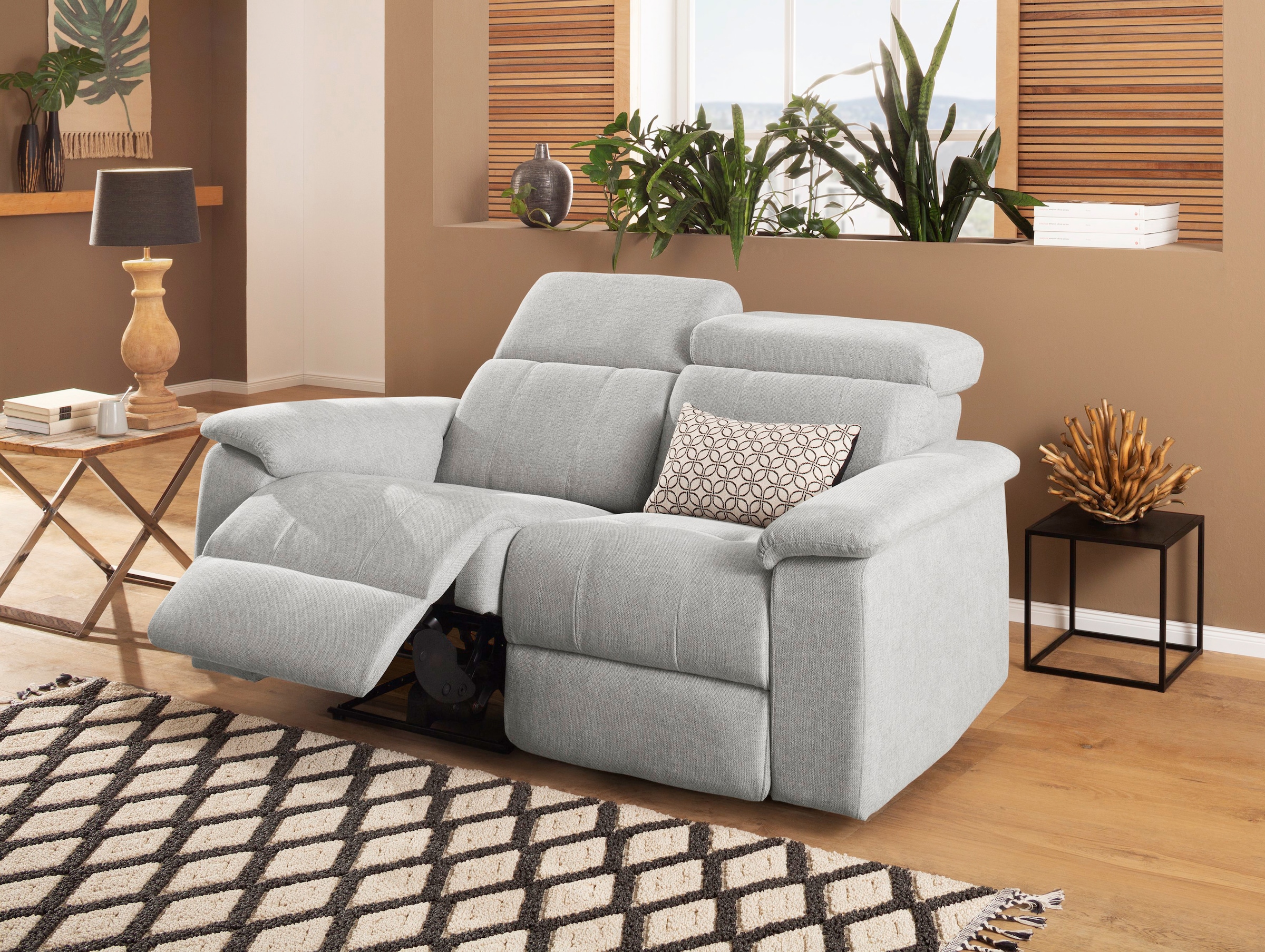 Home affaire 2-Sitzer »Binado«, mit manueller oder elektrischer Relaxfunktion mit USB-Anschluss