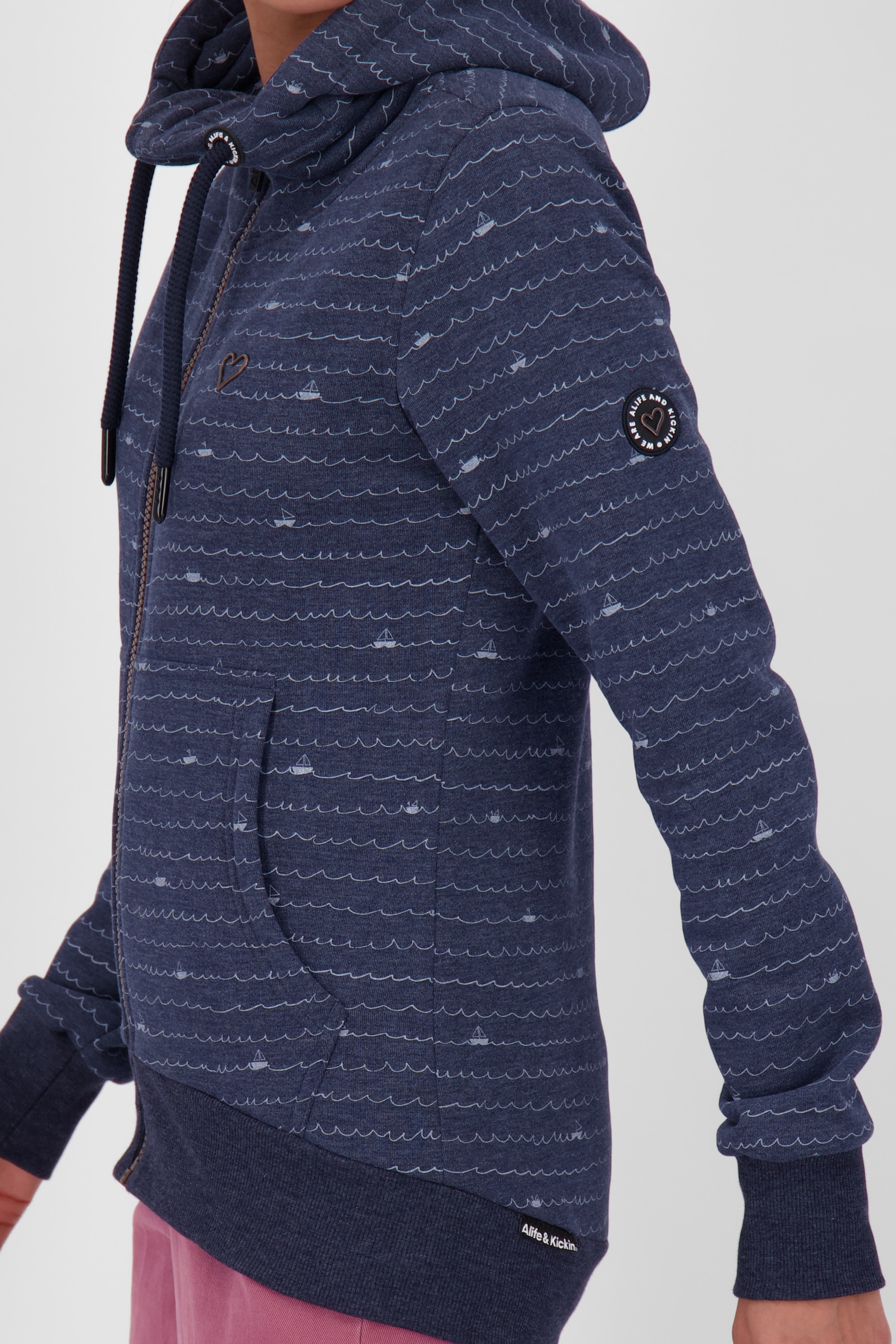Alife & Kickin Kapuzensweatjacke »Damen YasminAK B«