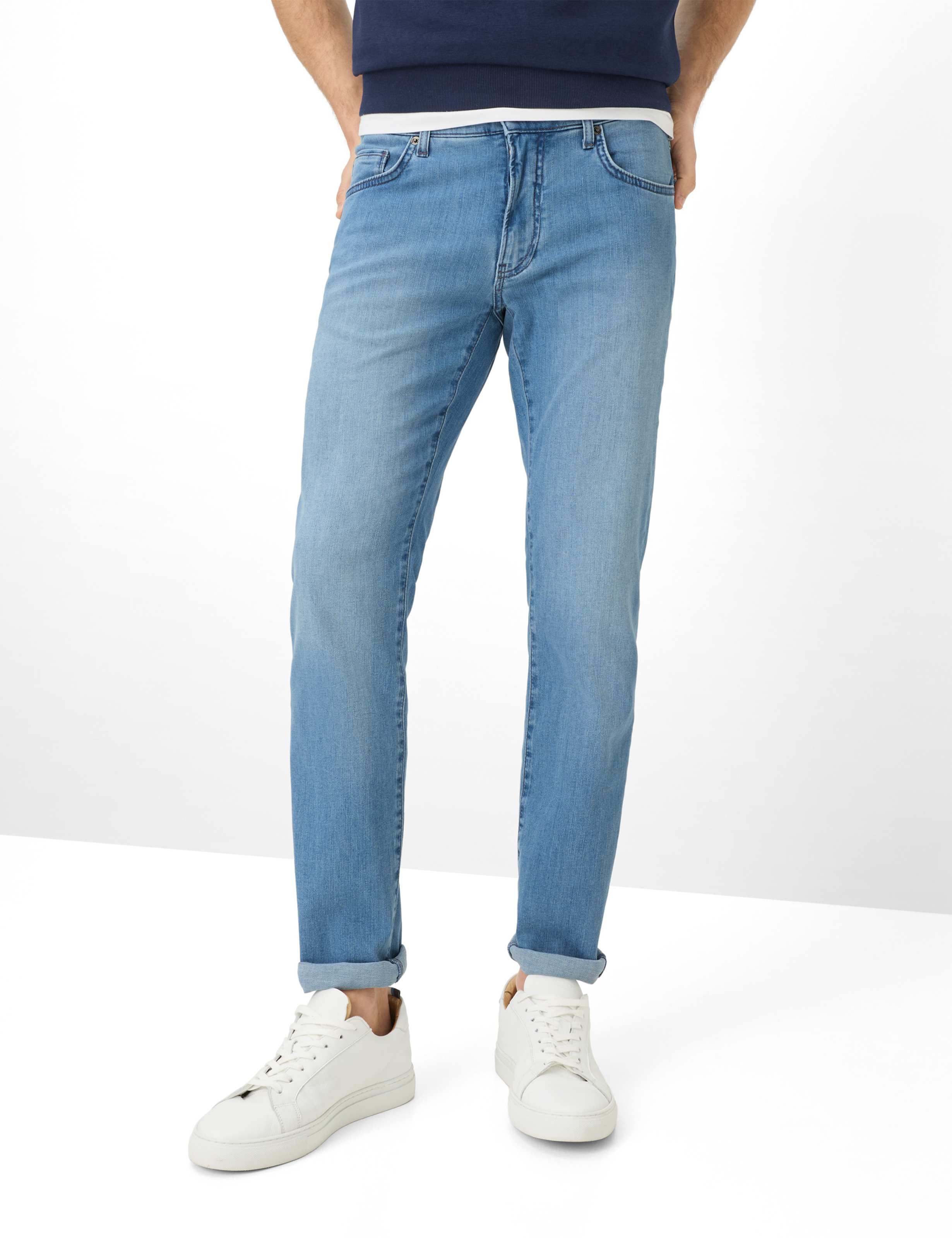 BRAX Style Chuck Damen 5-Pocket-Jeans Hellblau 32/34