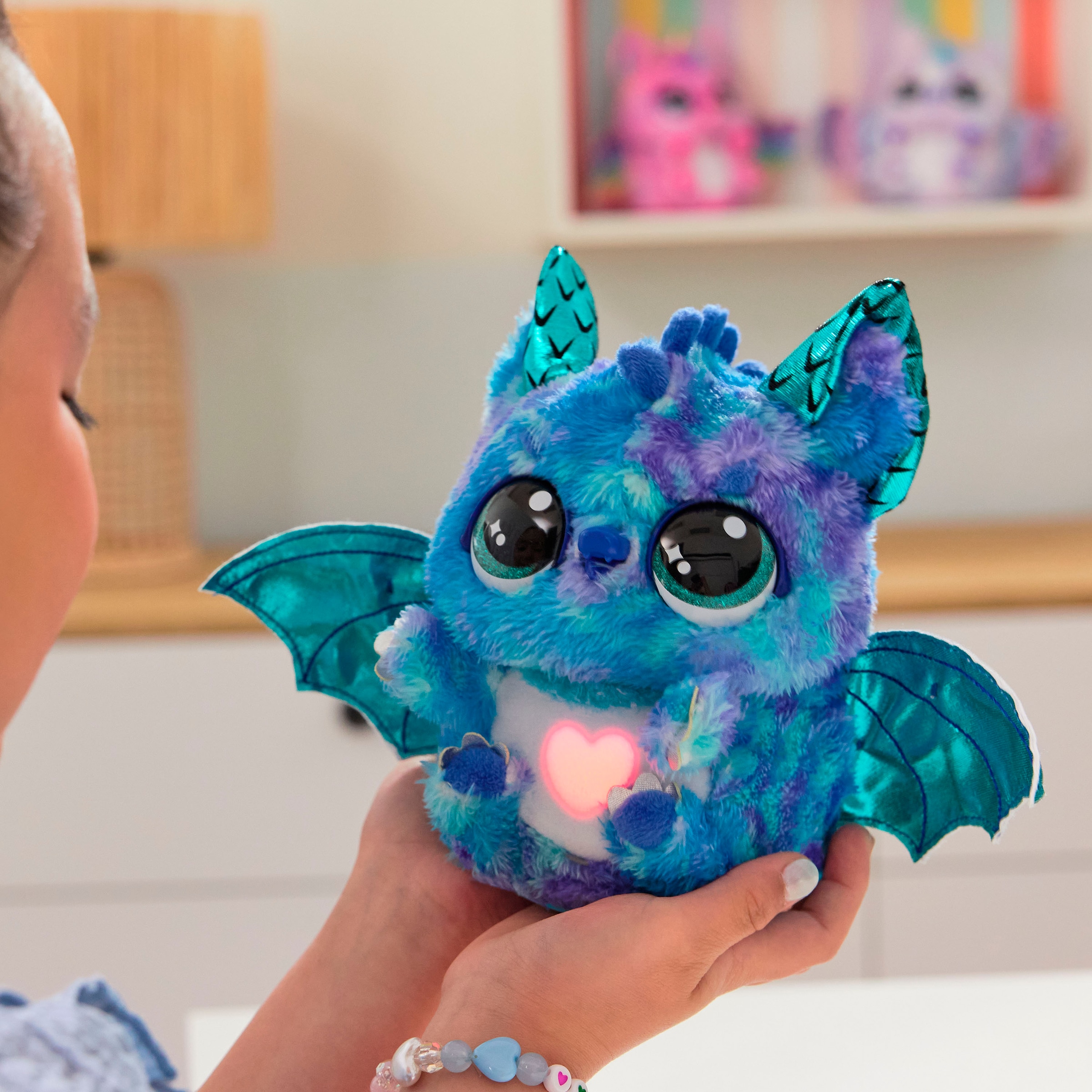 Spin Master Spielfigur »Hatchimals Big Egg - Secret Hatch Draggle«, mit Licht und Sound