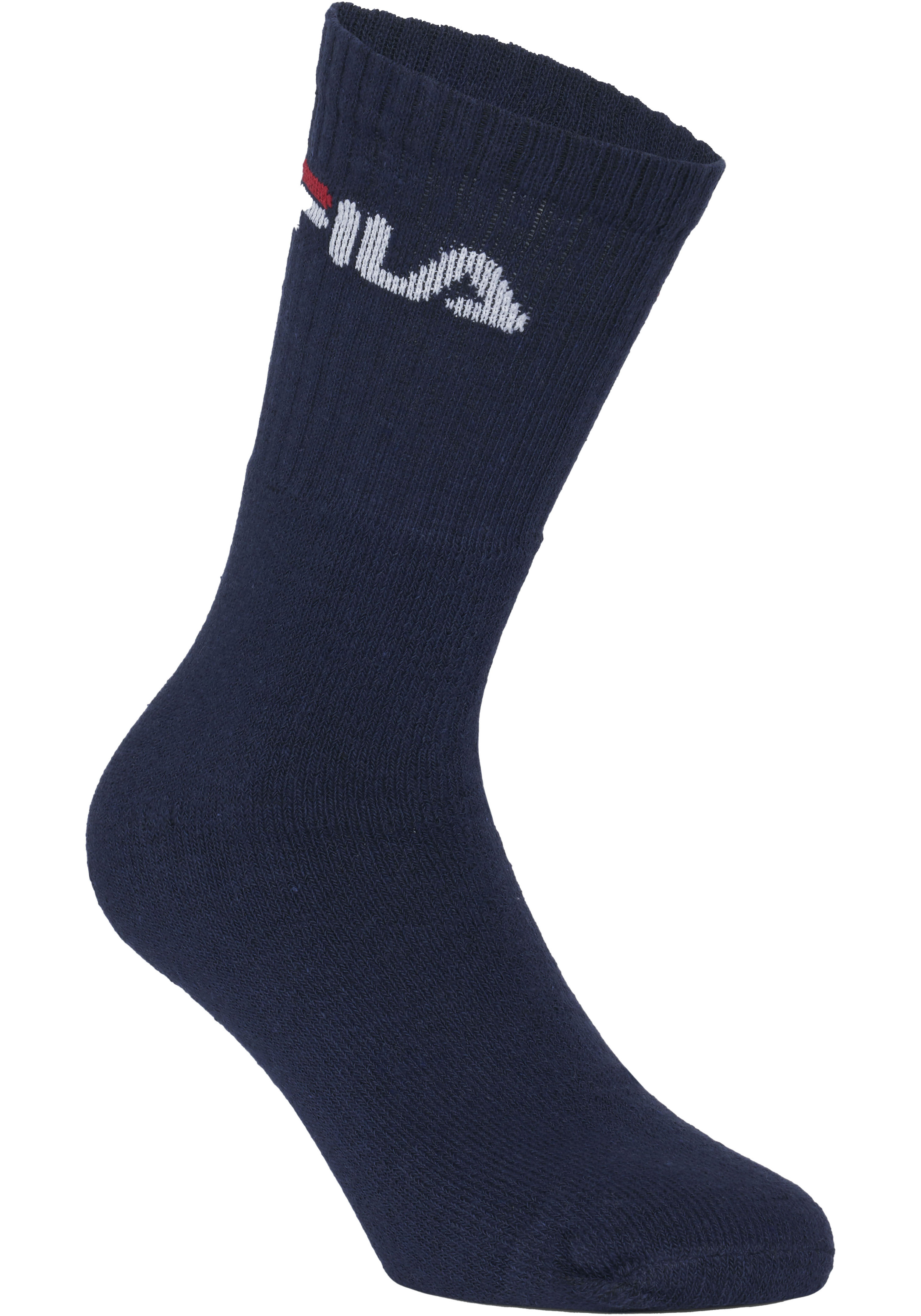 Thumbnail - Fila Tennissocken "UNISEX CREW TENNIS FULL TERRY SOCKS" 6 Paar, 6 Stk. tlg. Sportsocken, flache Zehennaht