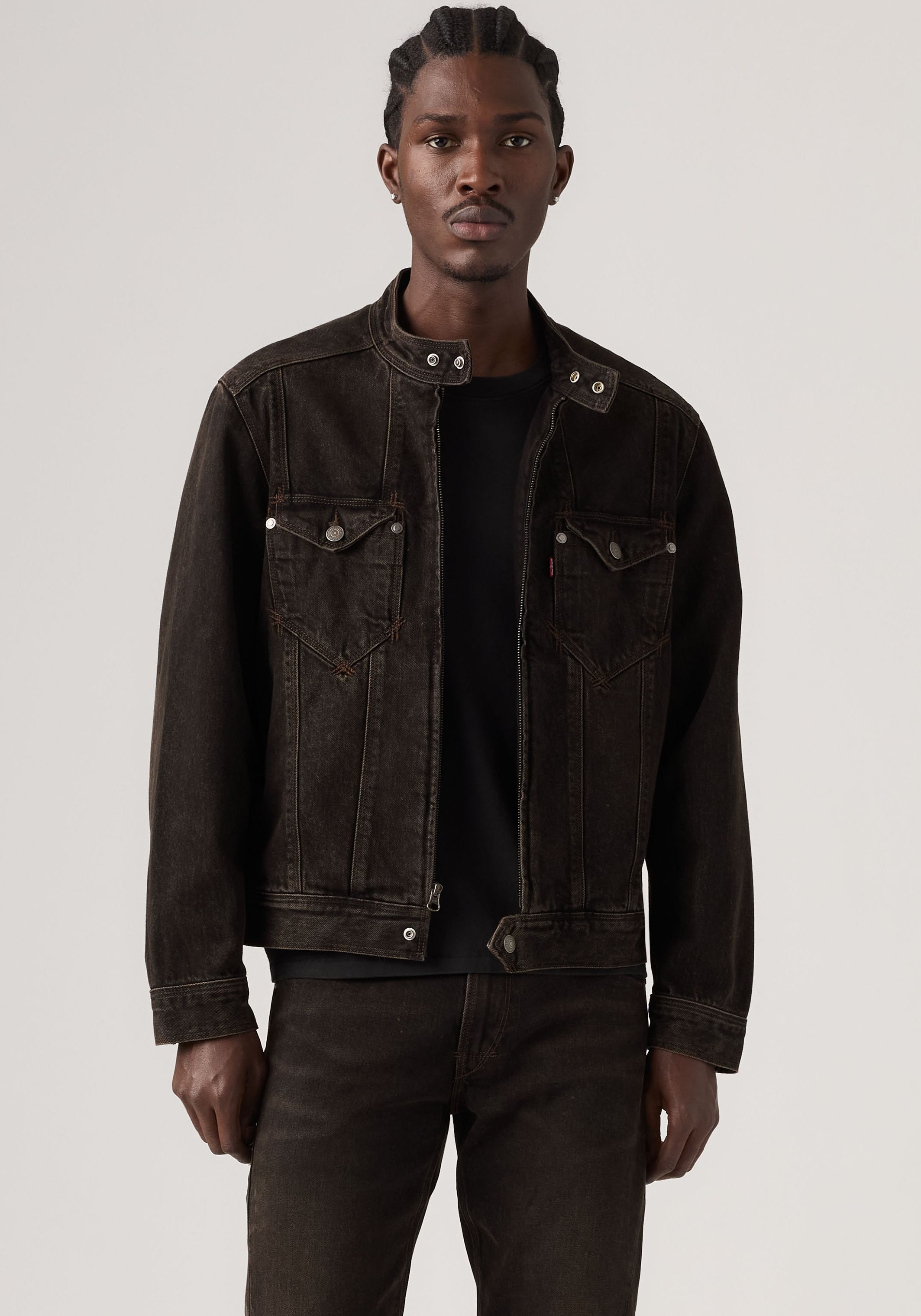 Levis Jeansjacke "TWISTED MOTO JACKET" mit Reißverschluss