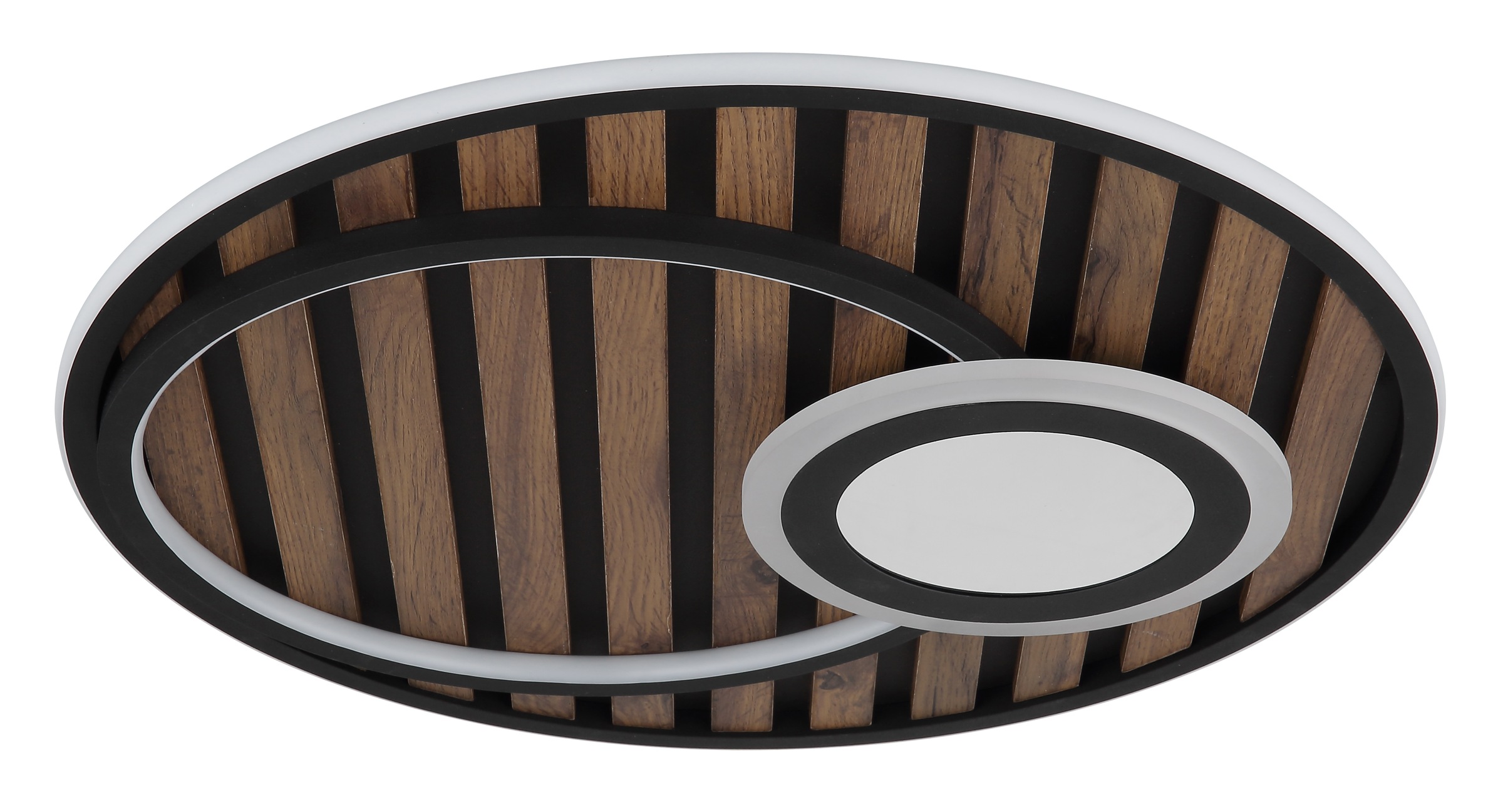 GLOBO LIGHTING LED Deckenleuchte »WOODY« LED-Modul 1 Stk. Warmweiß Deckenlampe, Wohnzimmer, Schlafzimmer, Design Lampe