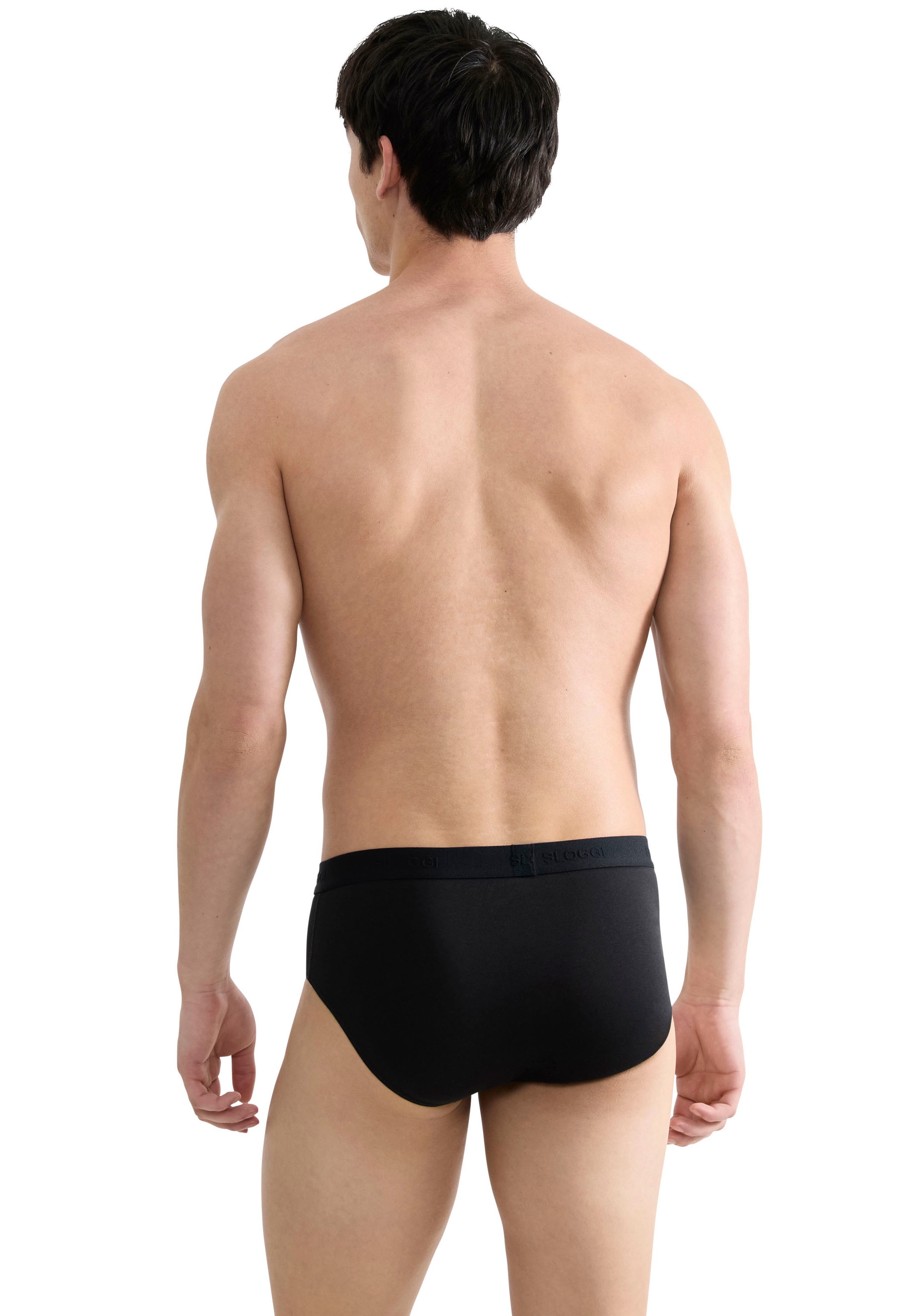 Thumbnail - sloggi Midislip "Men 24/7" 2er Pack, weich, atmungsaktiv, ohne Eingriff, Softbund, Baumwollmix