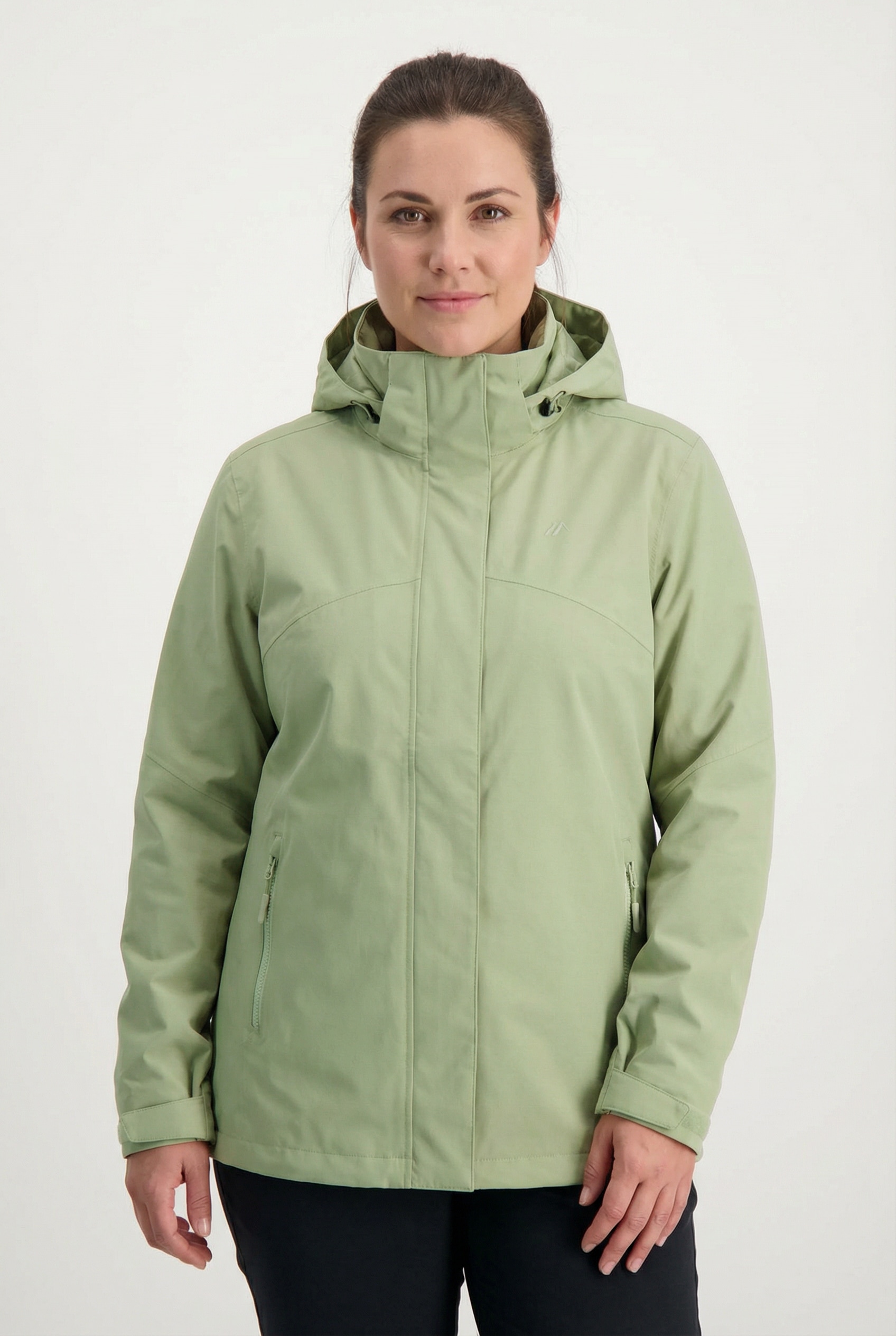 Maier Sports Allwetterjacke "Da-Jacke mTEX el. Metor rec W" atmungsaktiv, wind- und wasserdicht, mit abnehmbarer Kapuze