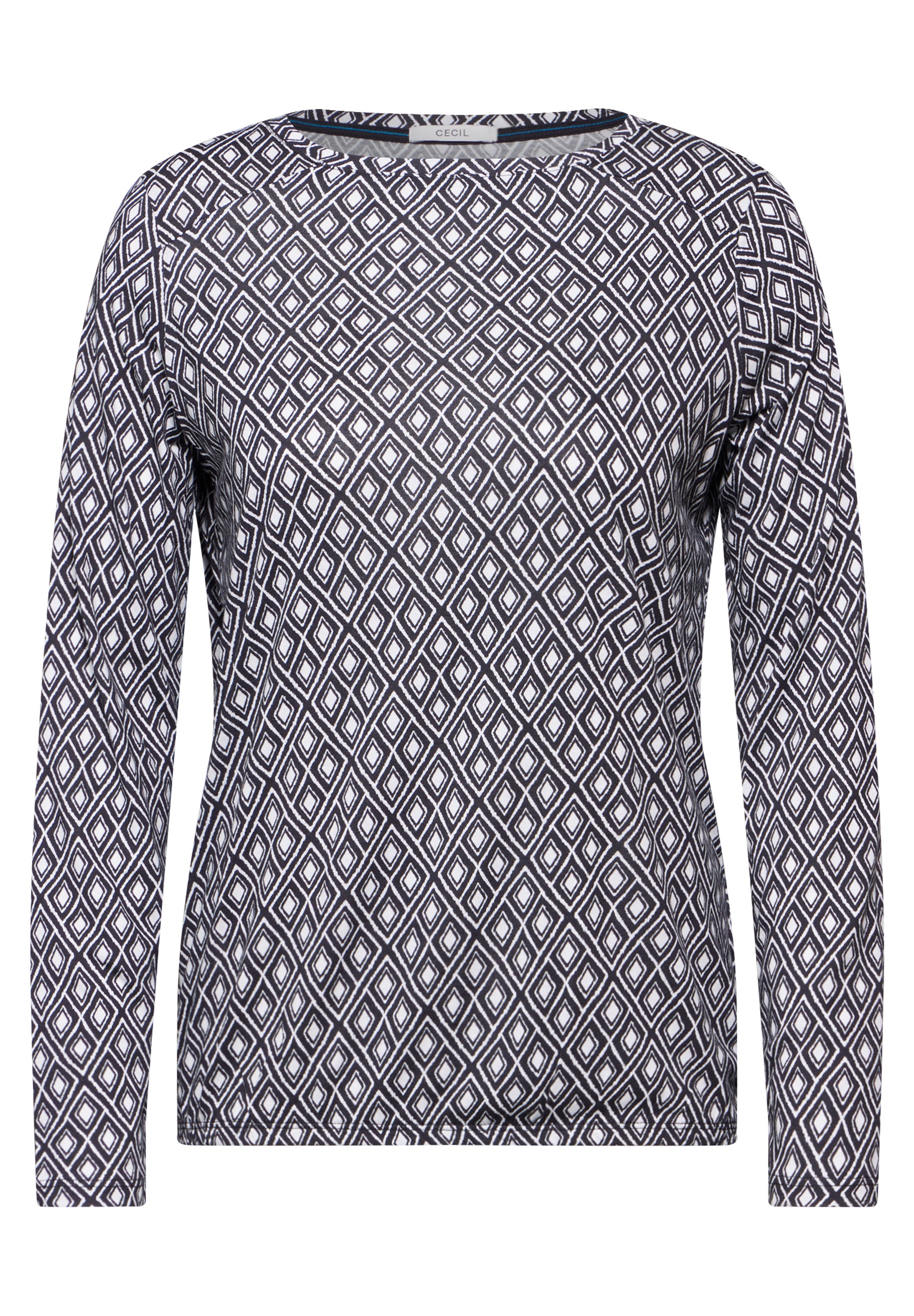 Cecil Langarmshirt, im soften Baumwoll-Mix