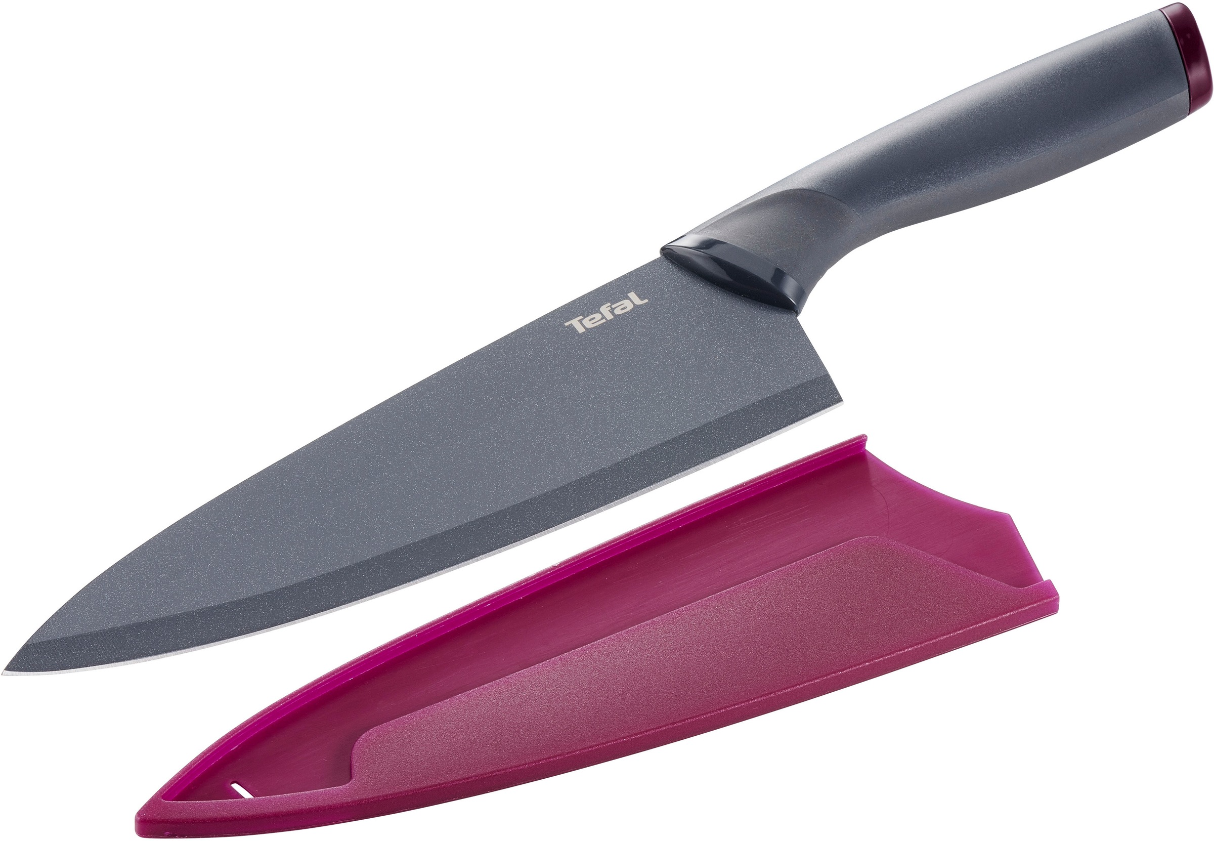 Tefal Kochmesser "Fresh Kitchen" 20 cm, Klingen aus rostfreiem Stahl, Titan günstig online kaufen