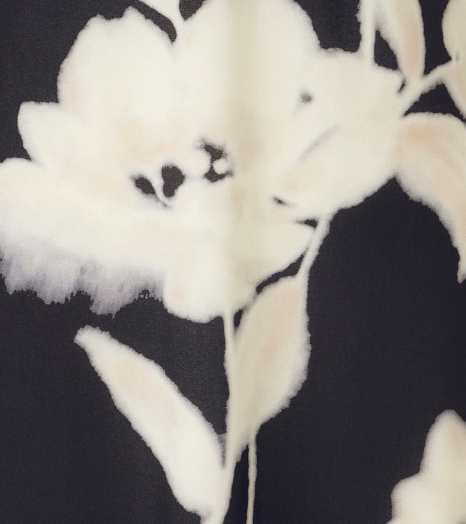 Aniston SELECTED Jerseykleid, mit großflächigen Batik-Blumen und Blüten bedruckt - NEUE KOLLEKTION
