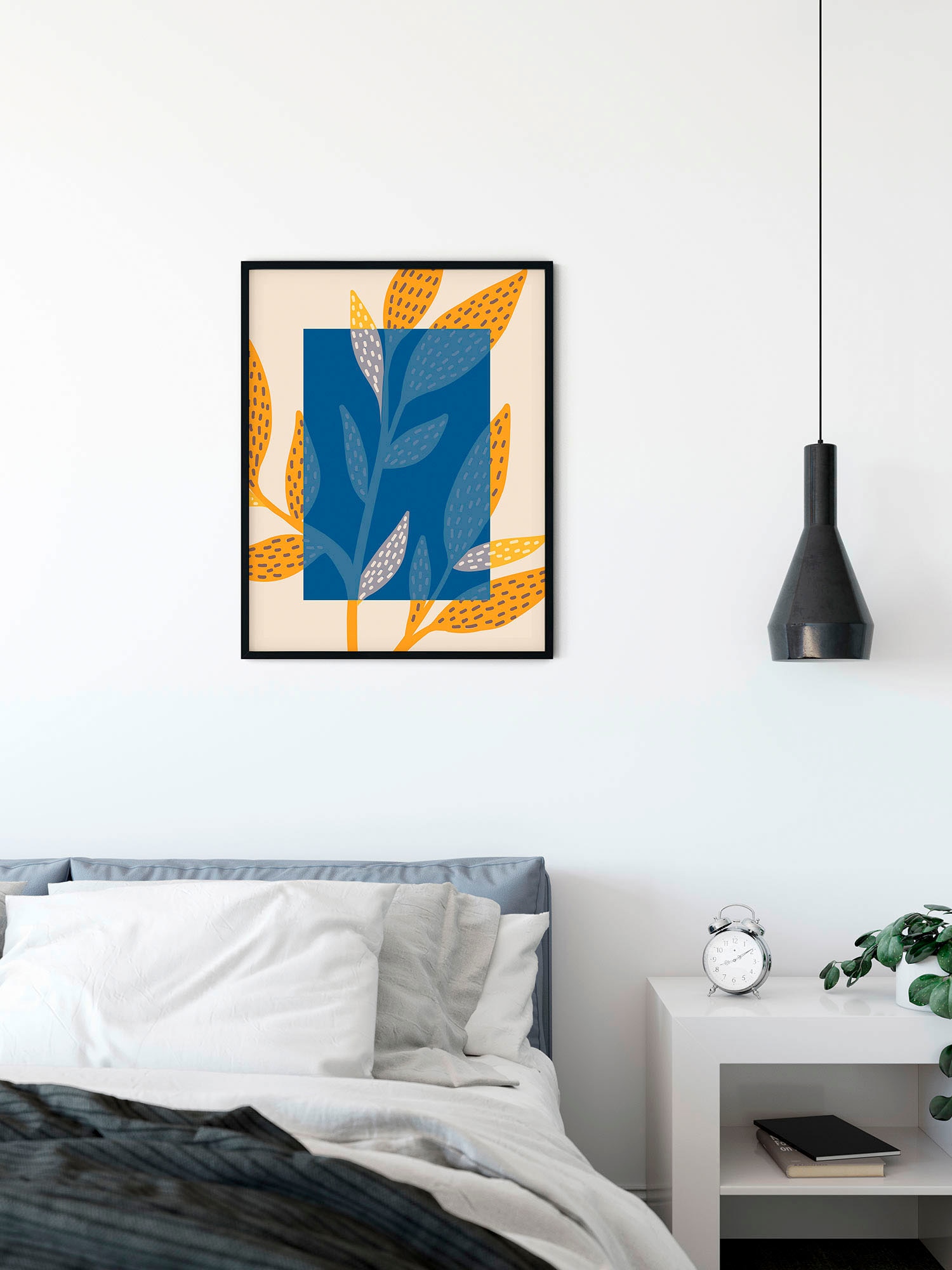 Komar Wandbild »Illustration Colorful Foliage«, (1 St.), Deutsches Premium-Poster Fotopapier mit seidenmatter Oberfläche und hoher Lichtbeständigkeit. Für fotorealistische Drucke mit gestochen scharfen Details und hervorragender Farbbrillanz.