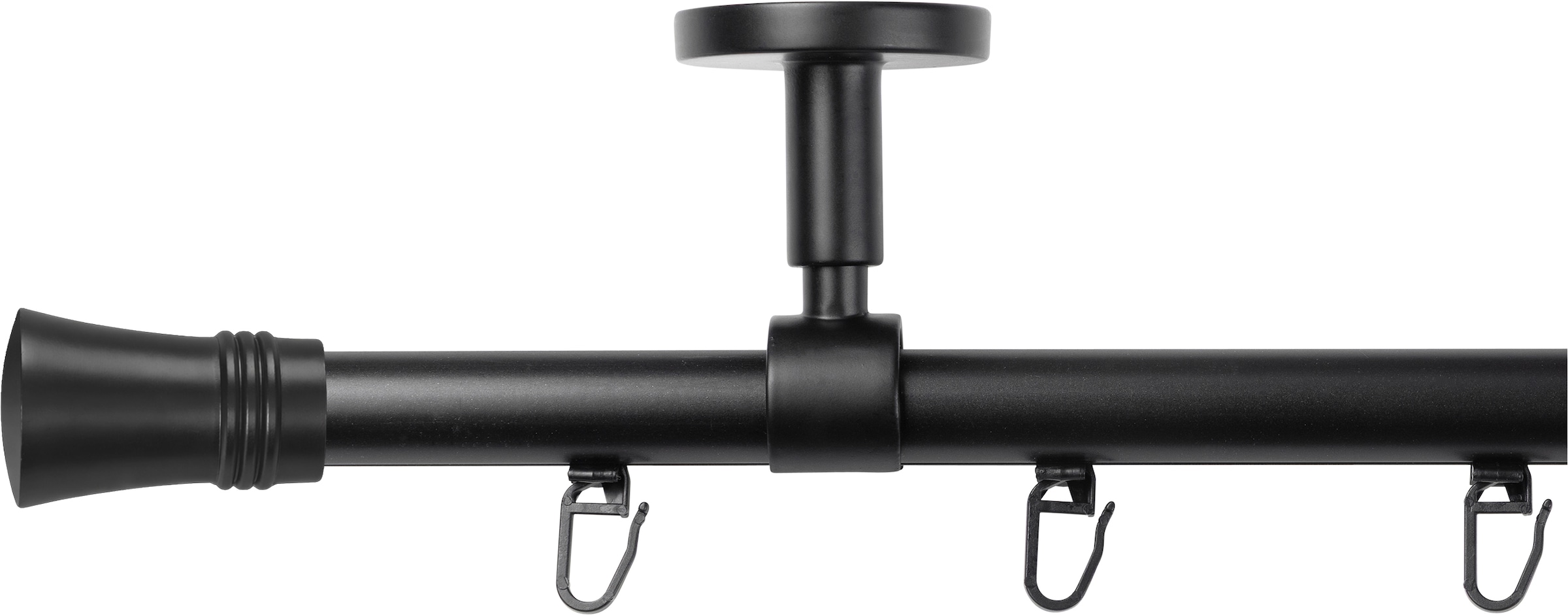 SN DECO GROUP "Gardinenstange Innenlauf Lyon Ø 19 mm, 1-läufig, Fixmaß" Ø 19 mm Fixmaß;kürzbar