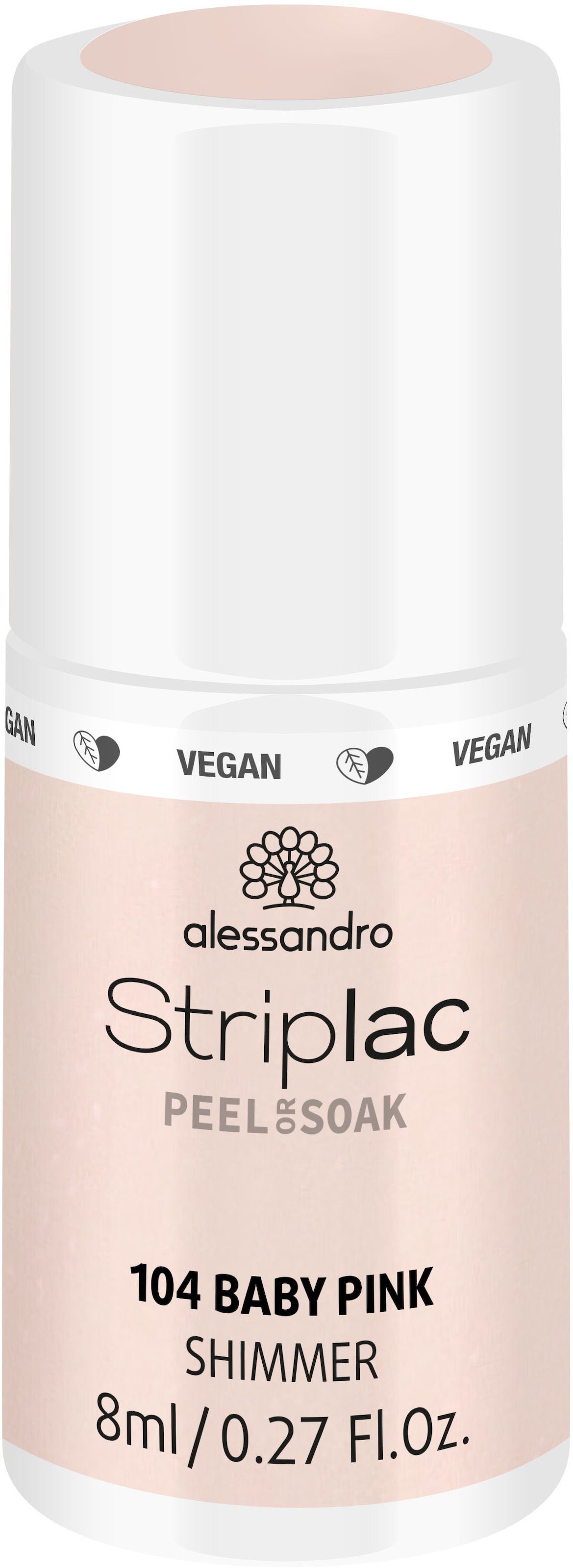 »Striplac SOAK«, UV-Nagellack alessandro bestellen international OR | vegan PEEL BAUR