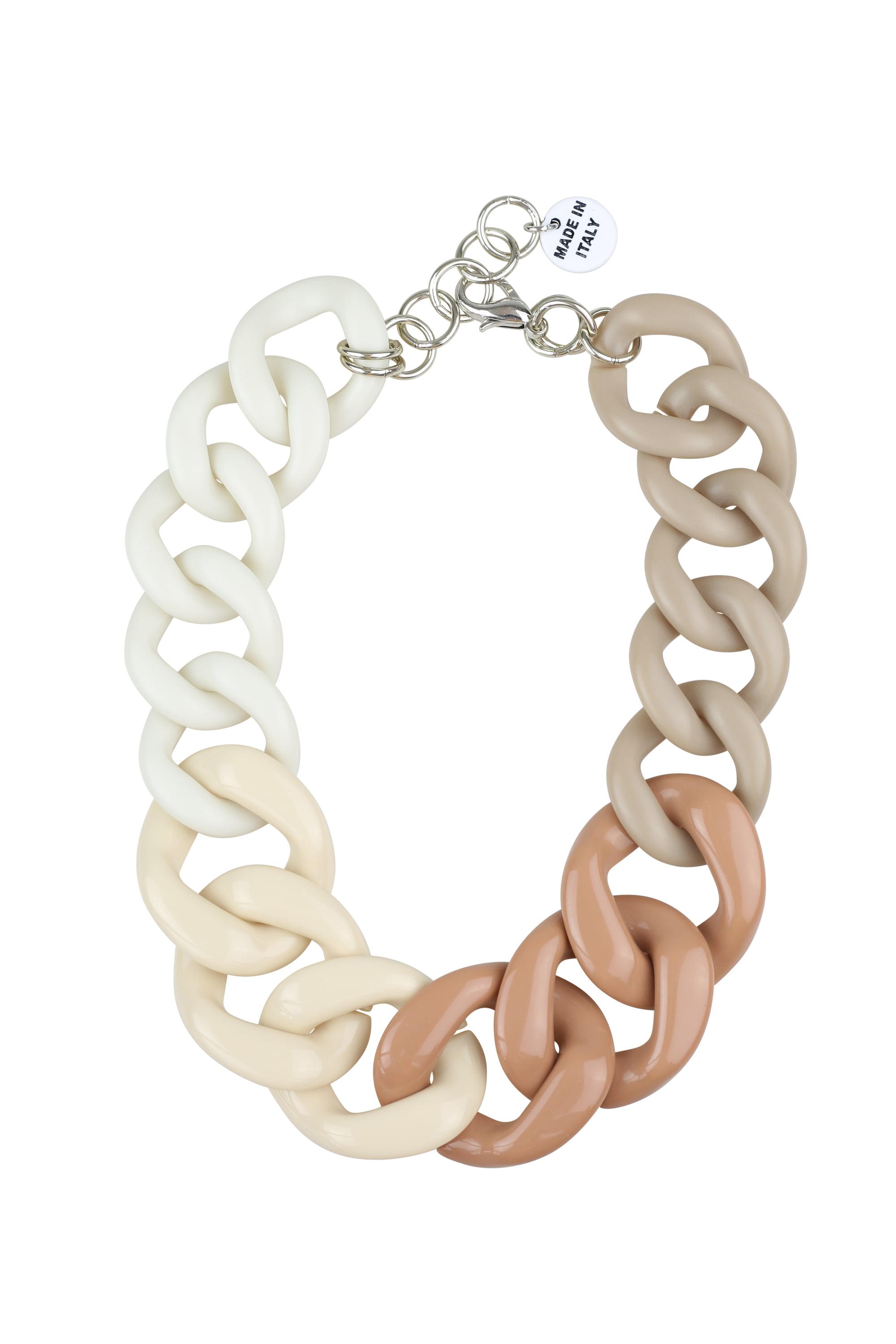 COLLEZIONE ALESSANDRO Kette mit Anhänger »Milano«, mit mattem und glänzendem Finish